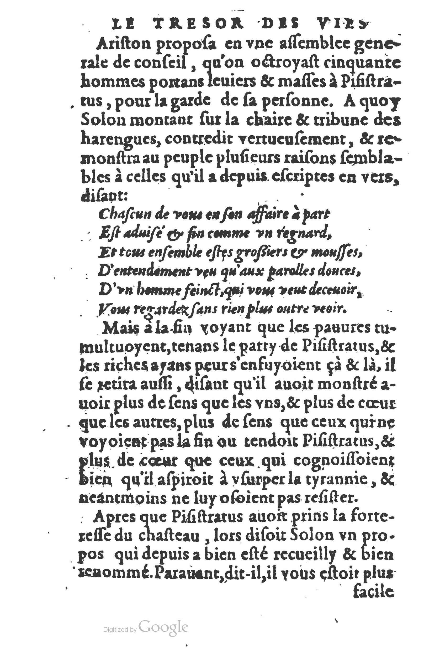 1577 - Claude Micard - Trésor des vies de Plutarque - BSB Munich 1577 - Claude Micard - Trésor des vies de Plutarque - BSB Munich