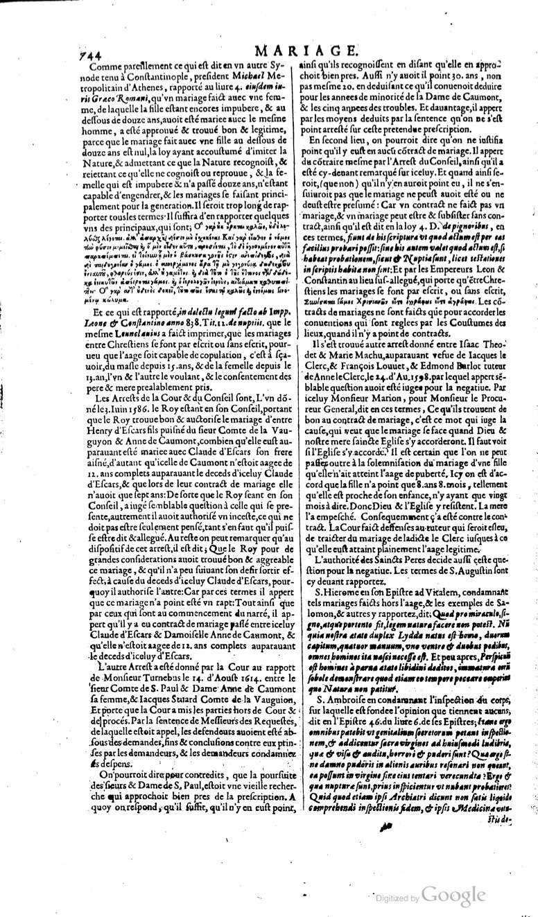 1629 - Veuve Nicolas Buon - Trésor du droit français (29620 T. 2) - BM Lyon