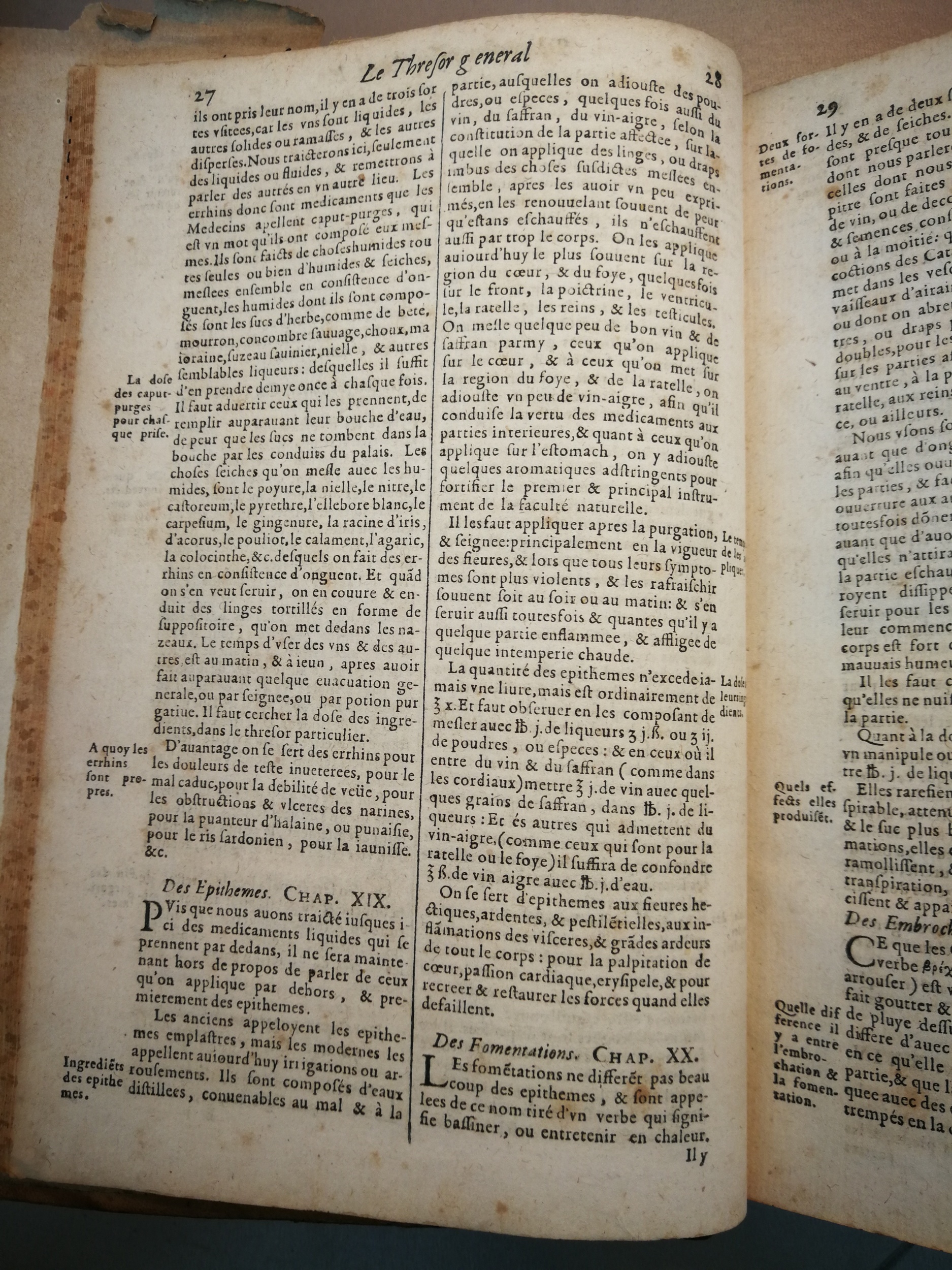 1609 - Étienne Gamonet - Grand dispensaire ou Trésor général et particulier des préservatifs - BM Marseille