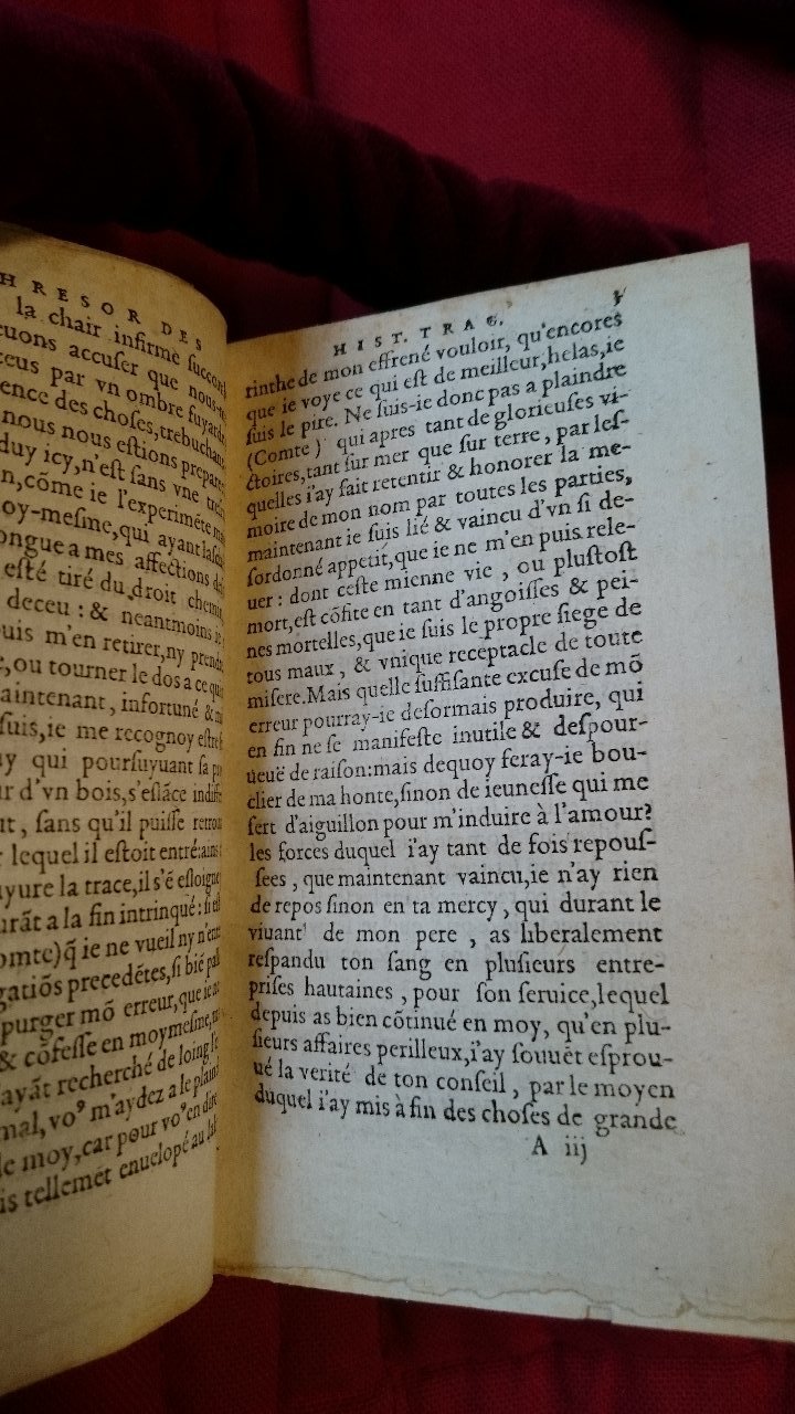 1581 - Pierre Le Voirier et Gervais Mallot - Trésor des histoires tragiques - BnF Richelieu