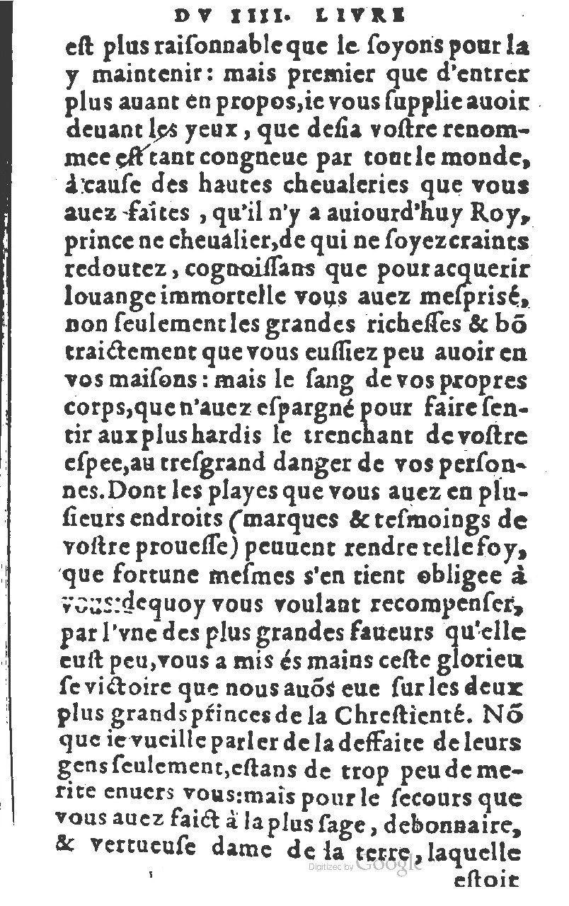 1582 - Jean Huguetan - Trésor des Amadis T. 1 - BM Lyon