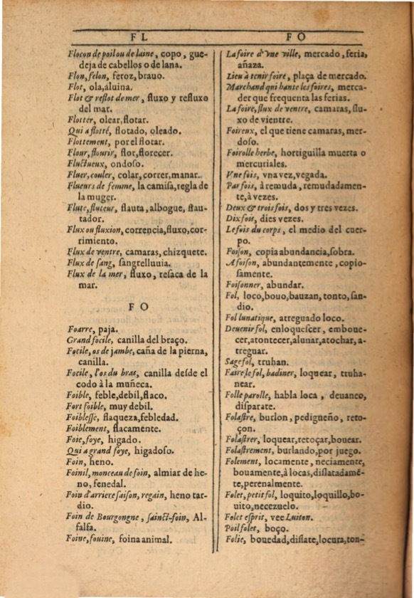 1607 - Marc Orry - Trésor des deux langues espagnole et française (Première et Seconde parties) - ÖNB Wien