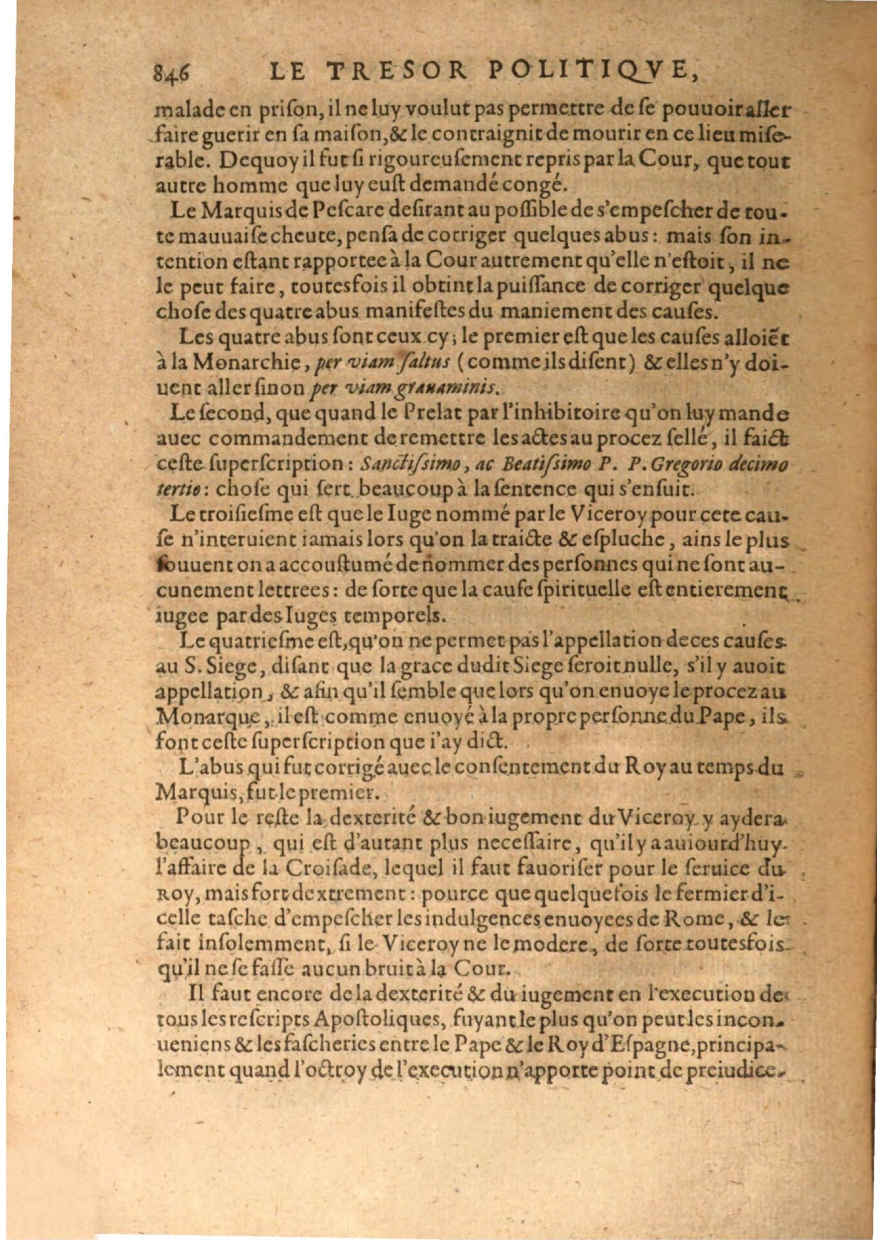 1608 - Nicolas Du Fossé - Trésor politique - BSB Munich