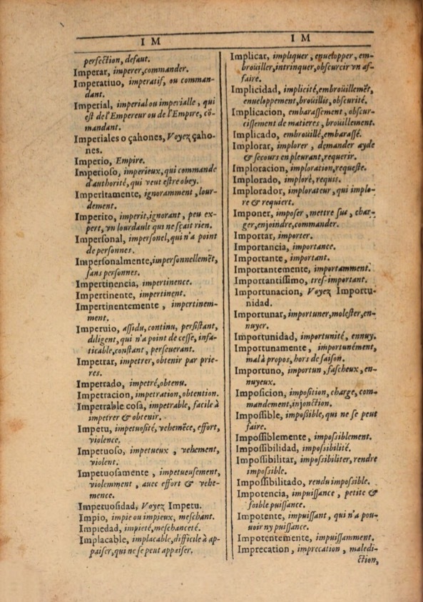 1607 - Marc Orry - Trésor des deux langues espagnole et française (Première et Seconde parties) - ÖNB Wien