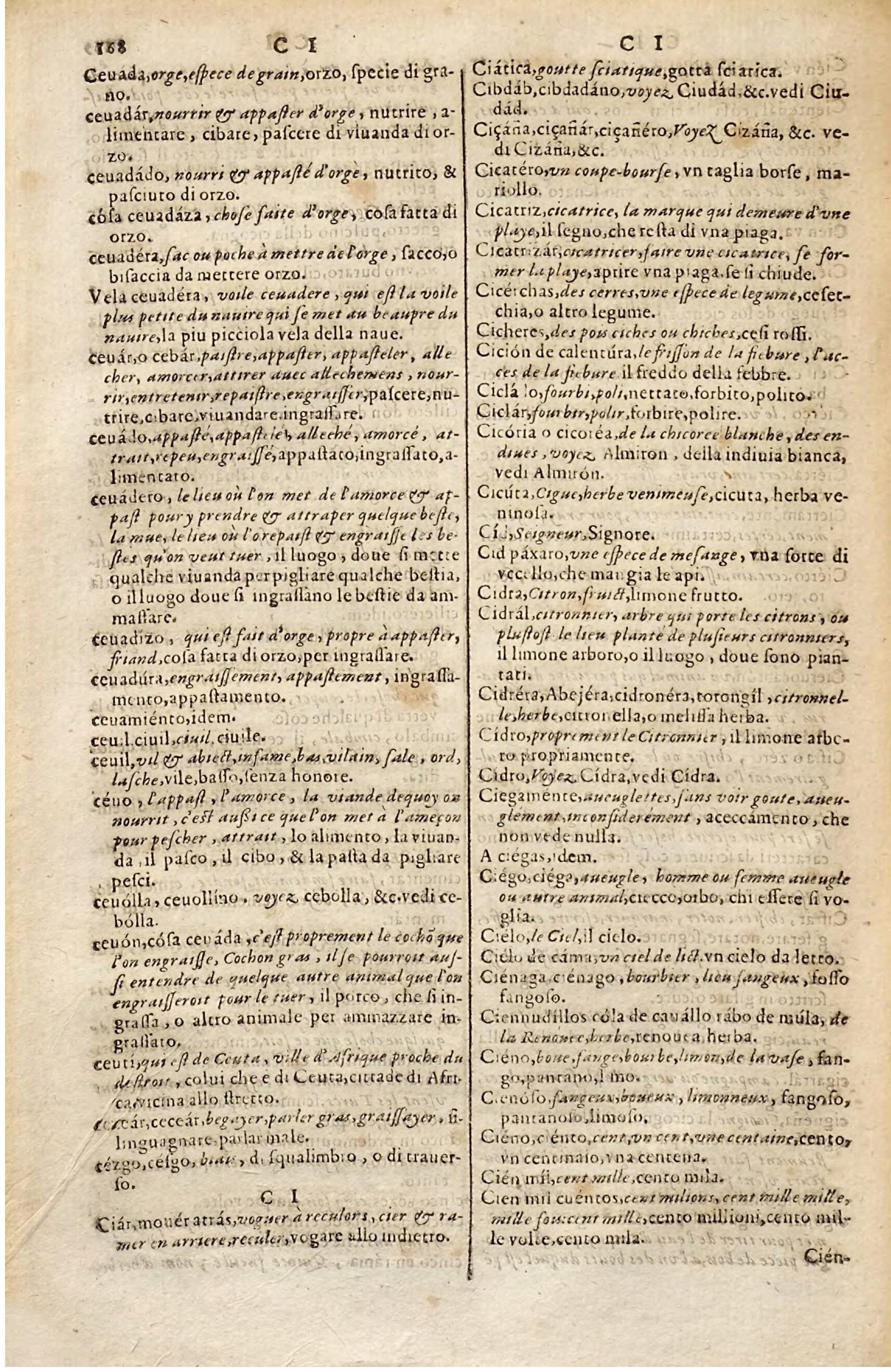 1627 - Jacques Crespin - Trésor des trois langues - Regensburg