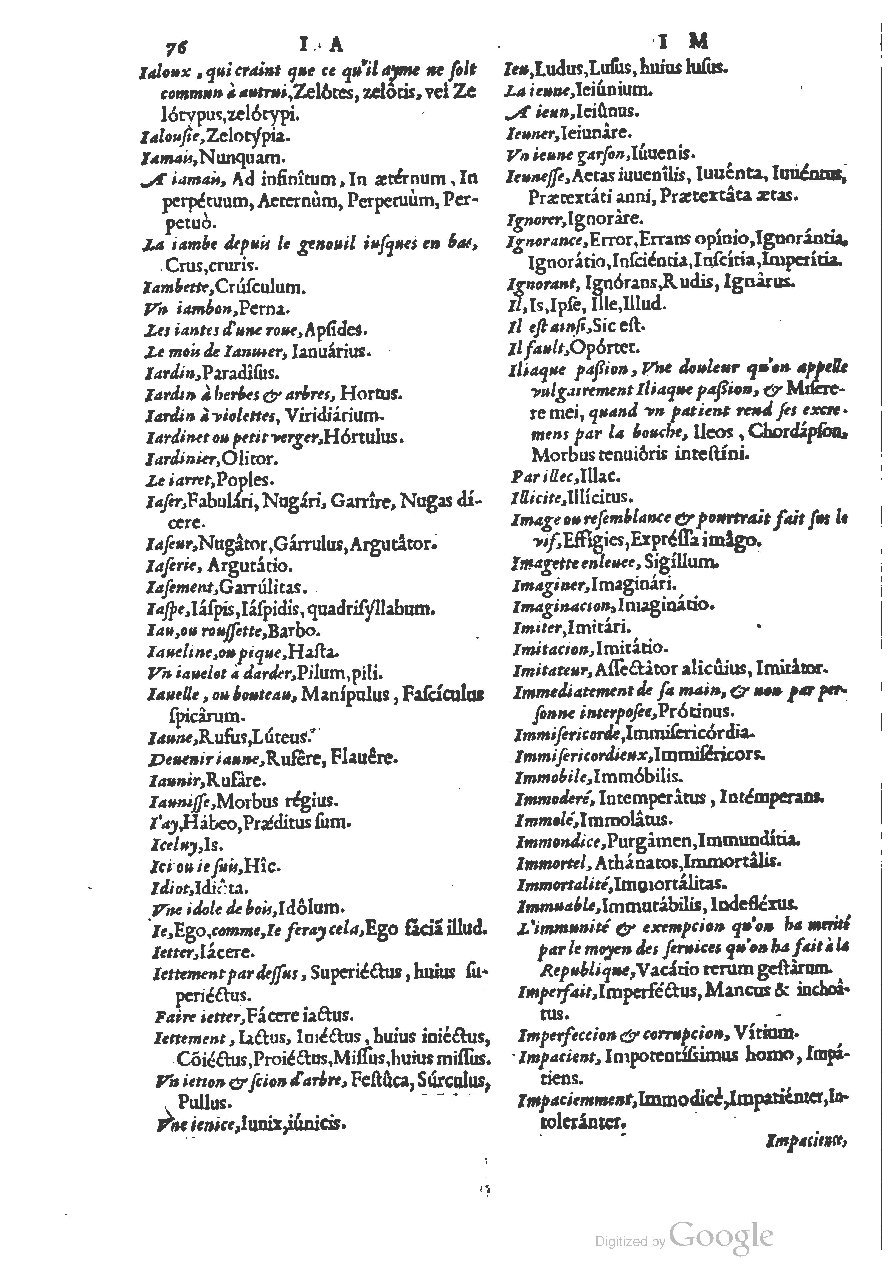 1558 - Guillaume Rouillé - Trésor des mots et traits français - BSB Munich 1558 - Guillaume Rouillé - Trésor des mots et traits français - BSB Munich