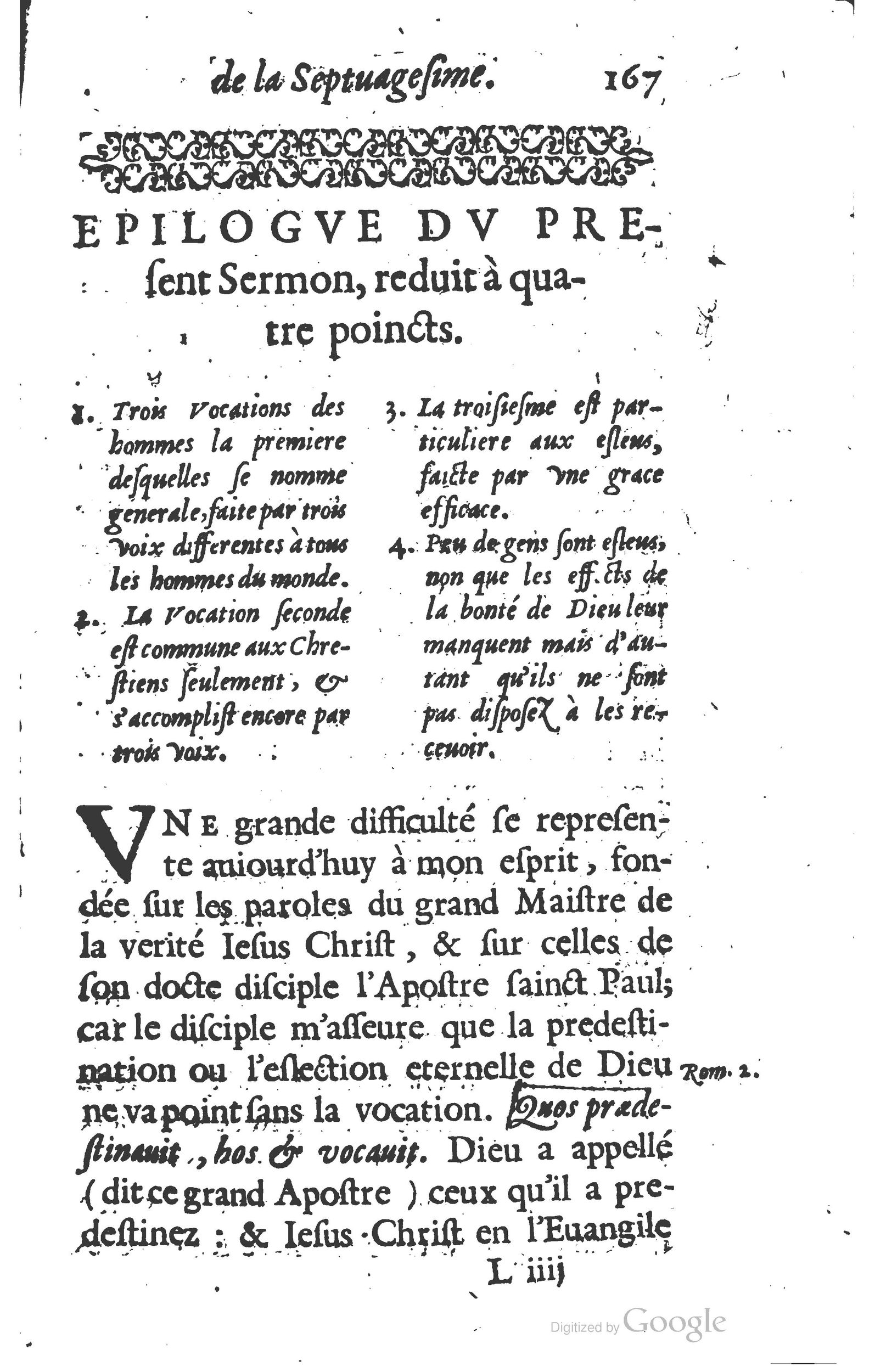 1629 - Manassés de Préaulx - Sermons ou Trésors de la piété chrétienne - BM Lyon