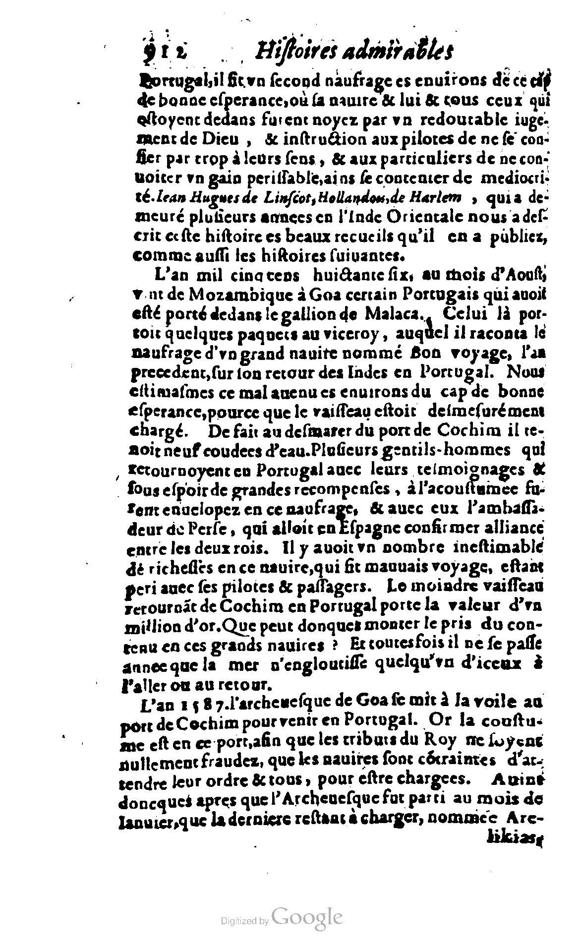 1620 - Samuel Crespin - Trésor d’histoires admirables et mémorables - BCU Lausanne