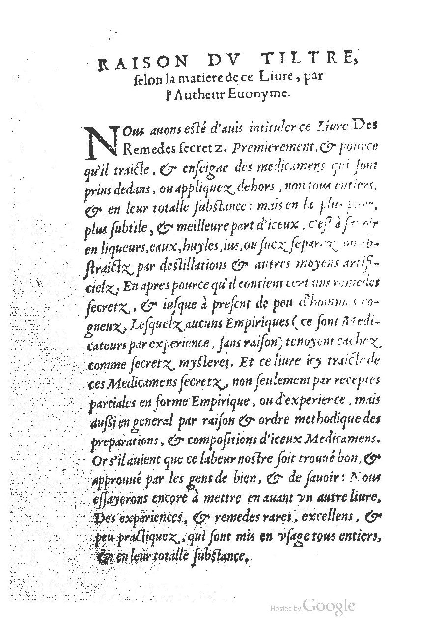 1557 - Antoine Vincent - Trésor d’Evonyme Philiatre - UC Madrid