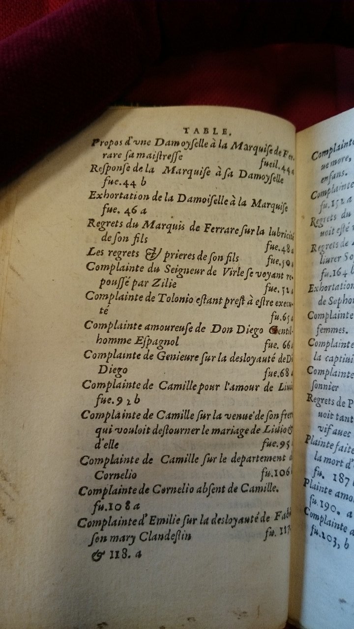 1581 - Pierre Le Voirier et Gervais Mallot - Trésor des histoires tragiques - BnF Richelieu