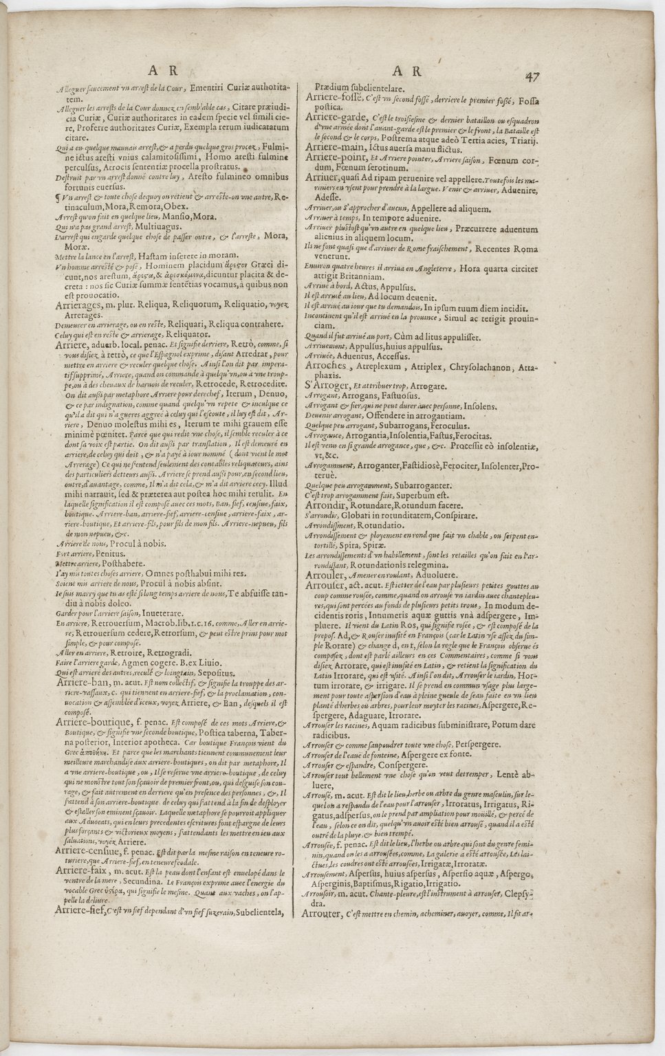 1606 - David Douceur - Trésor de la langue française - BnF
