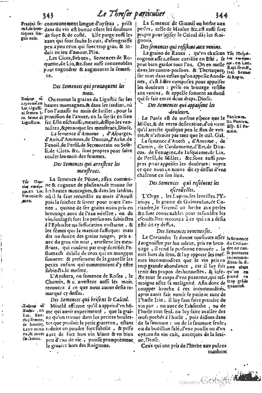 1616 - Étienne Gamonet - Grand trésor ou dispensaire - BSB Munich