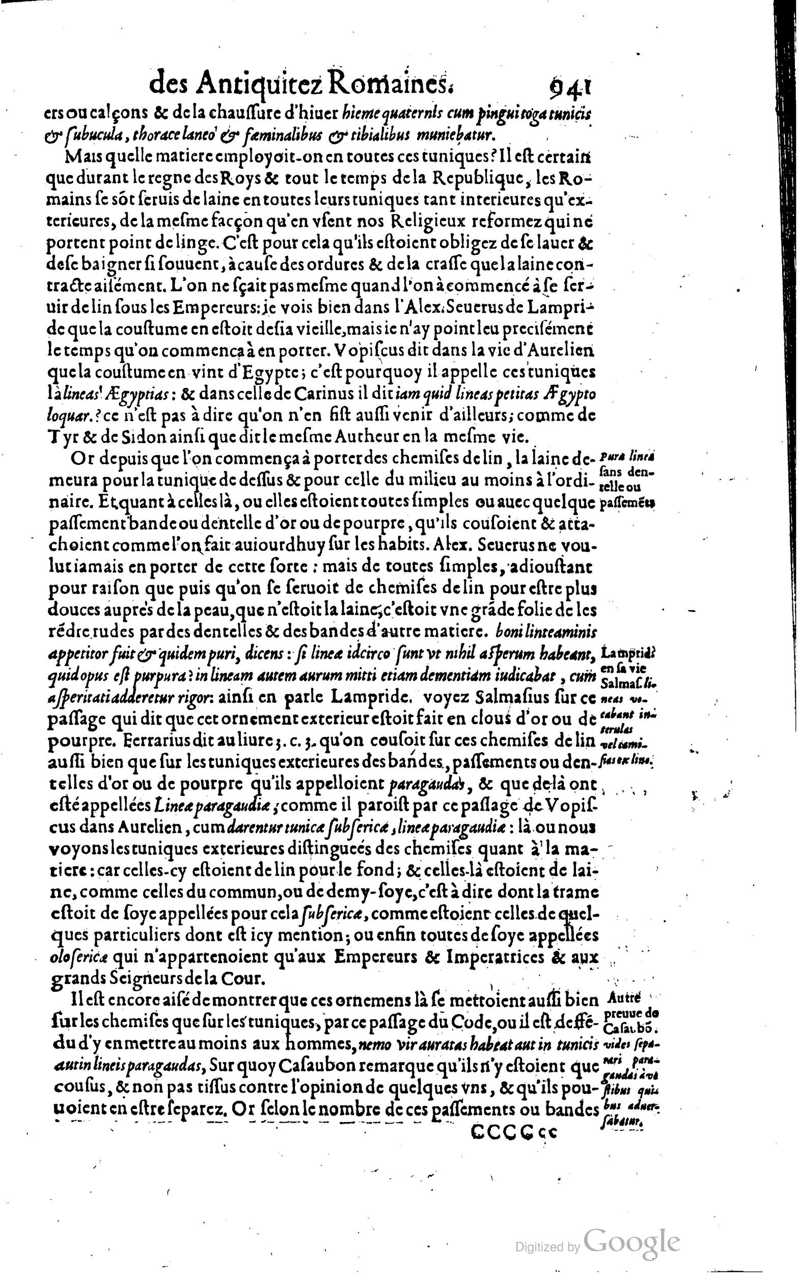 1650 - Denis Thierry - Trésor des antiquités romaines - BM Lyon