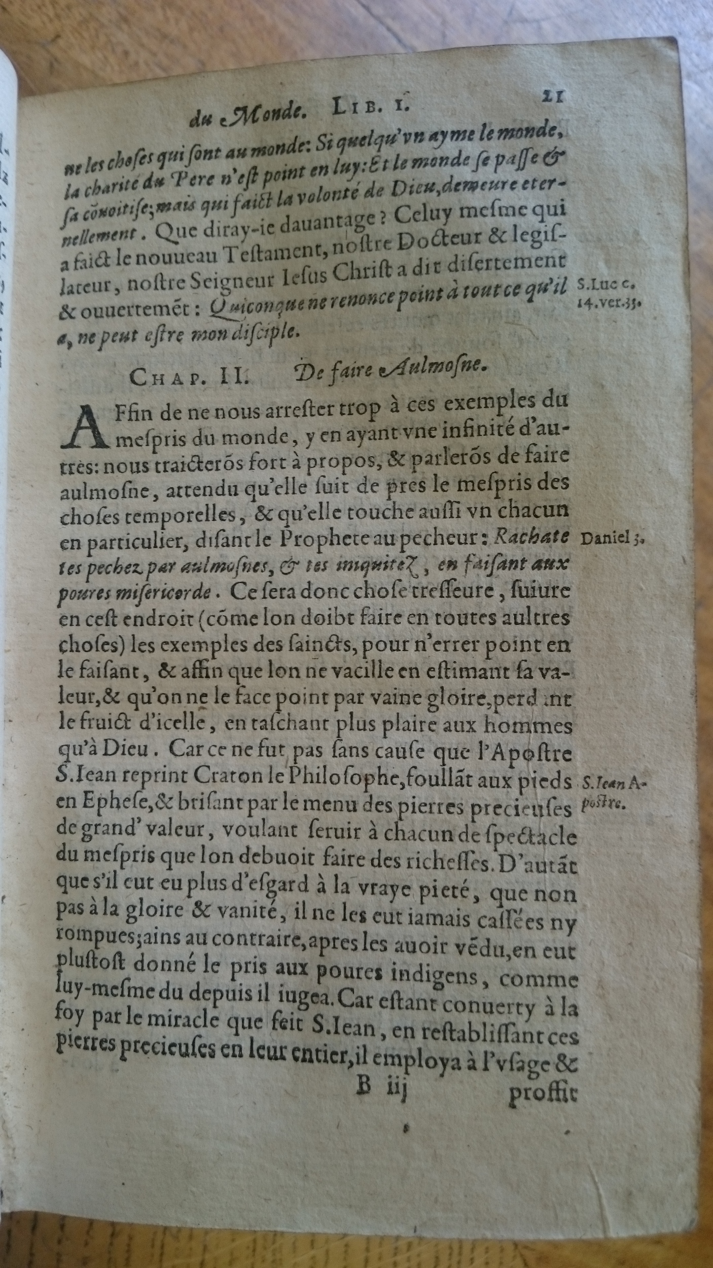 1585 - Jean Bogard - Trésor des faits et dits mémorables des hommes saints et illustres - Douai Quincy