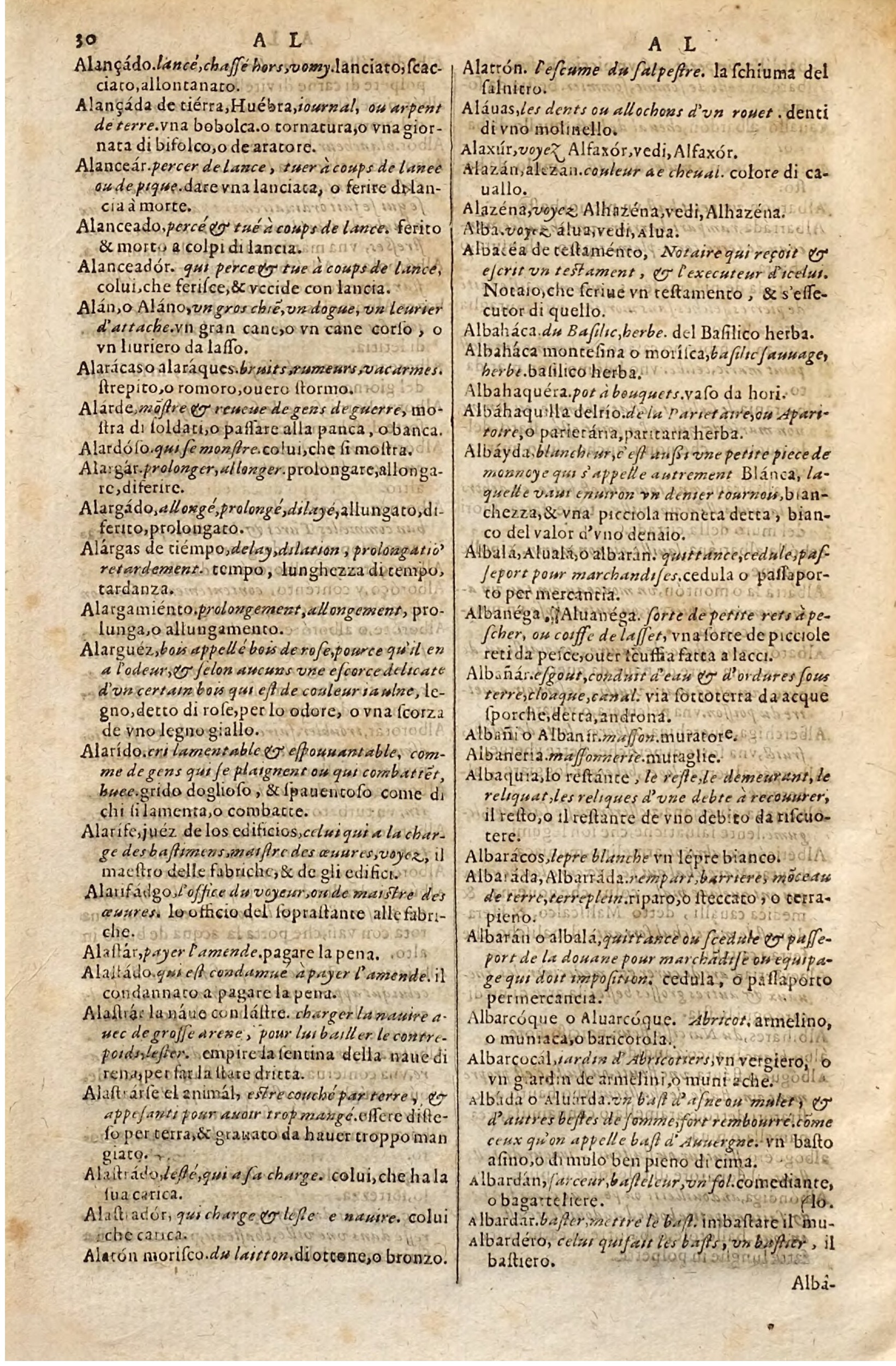 1627 - Jacques Crespin - Trésor des trois langues - Regensburg