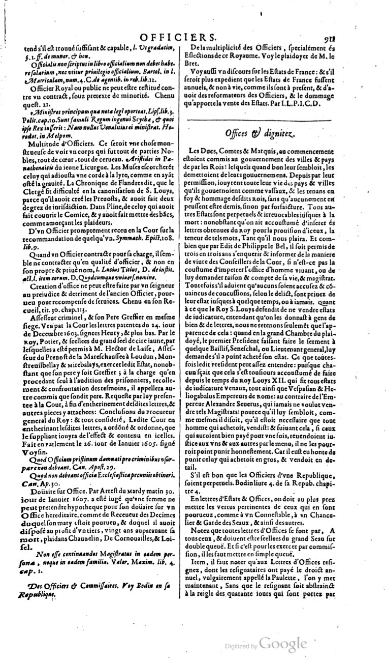 1629 - Veuve Nicolas Buon - Trésor du droit français (21754 T. 2) - BM Lyon 1629 - Veuve Nicolas Buon - Trésor du droit français (21754 T. 2) - BM Lyon
