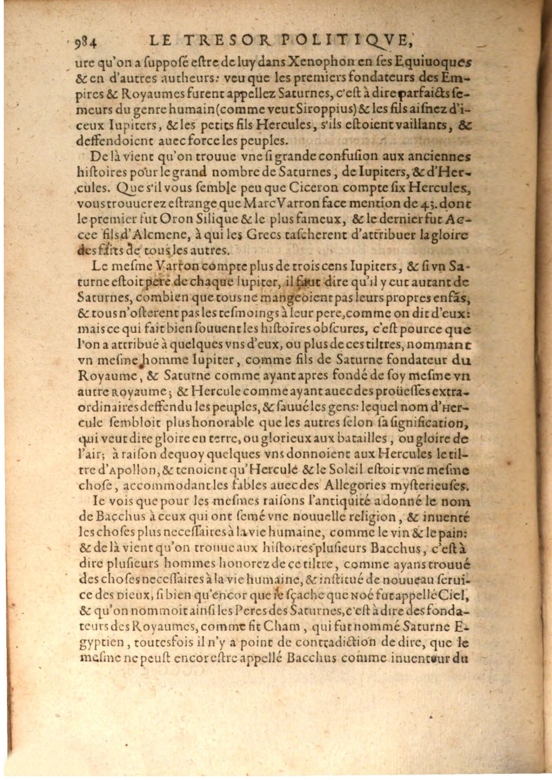1608 - Nicolas Du Fossé - Trésor politique - BSB Munich