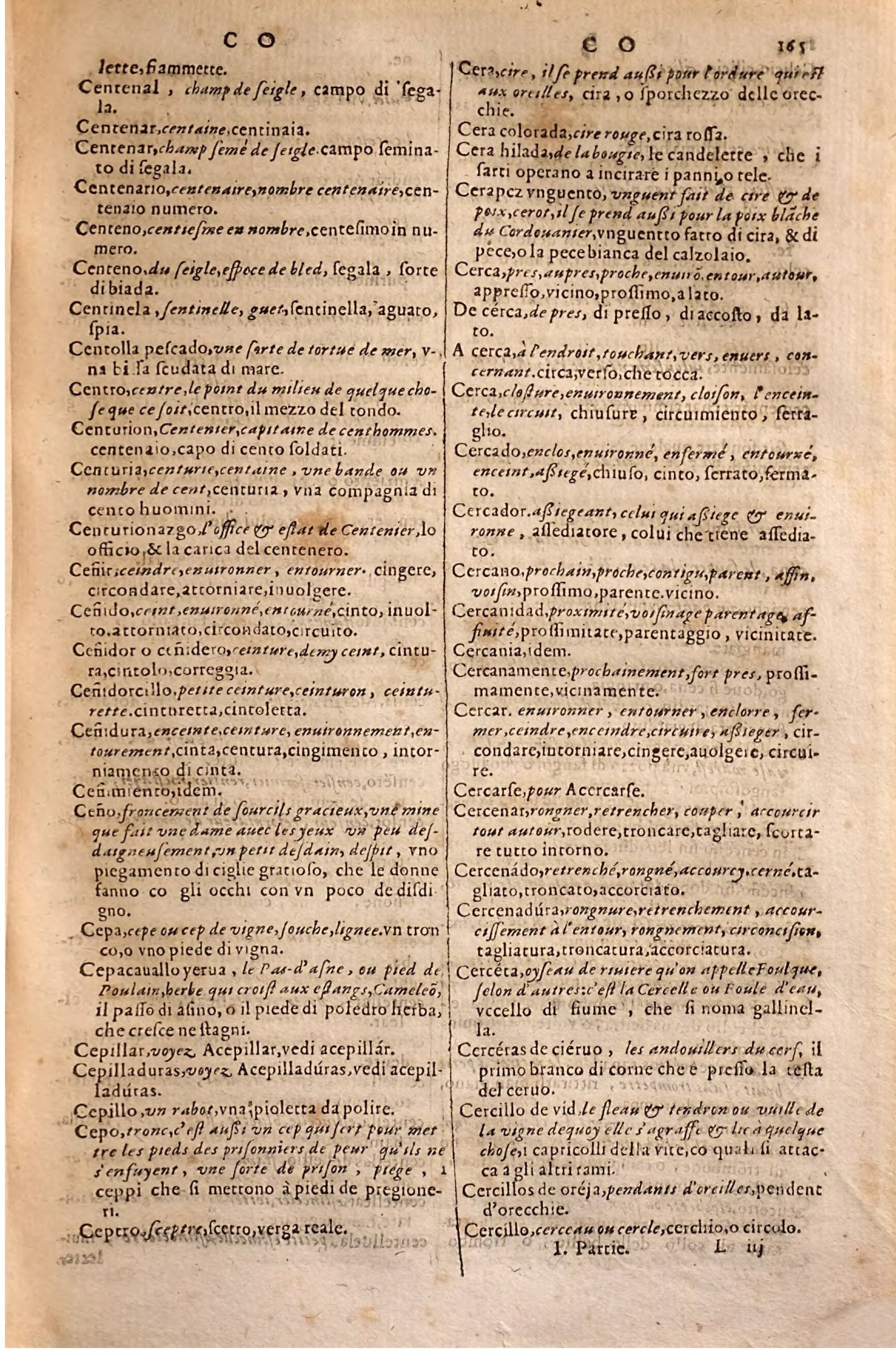 1627 - Jacques Crespin - Trésor des trois langues - Regensburg