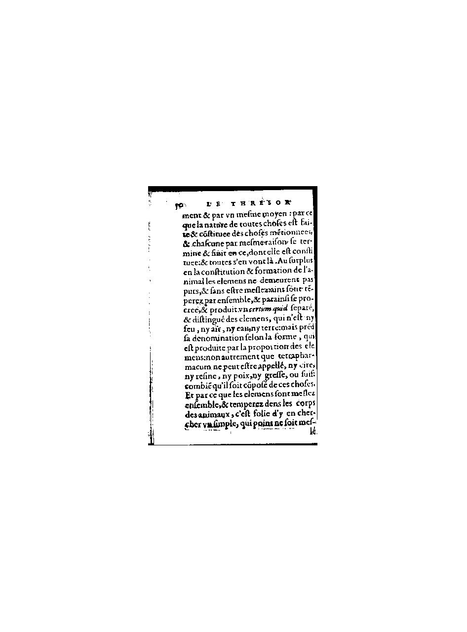 1578 - Benoît Rigaud - Trésor de médecine tant théorique que pratique - BnF
