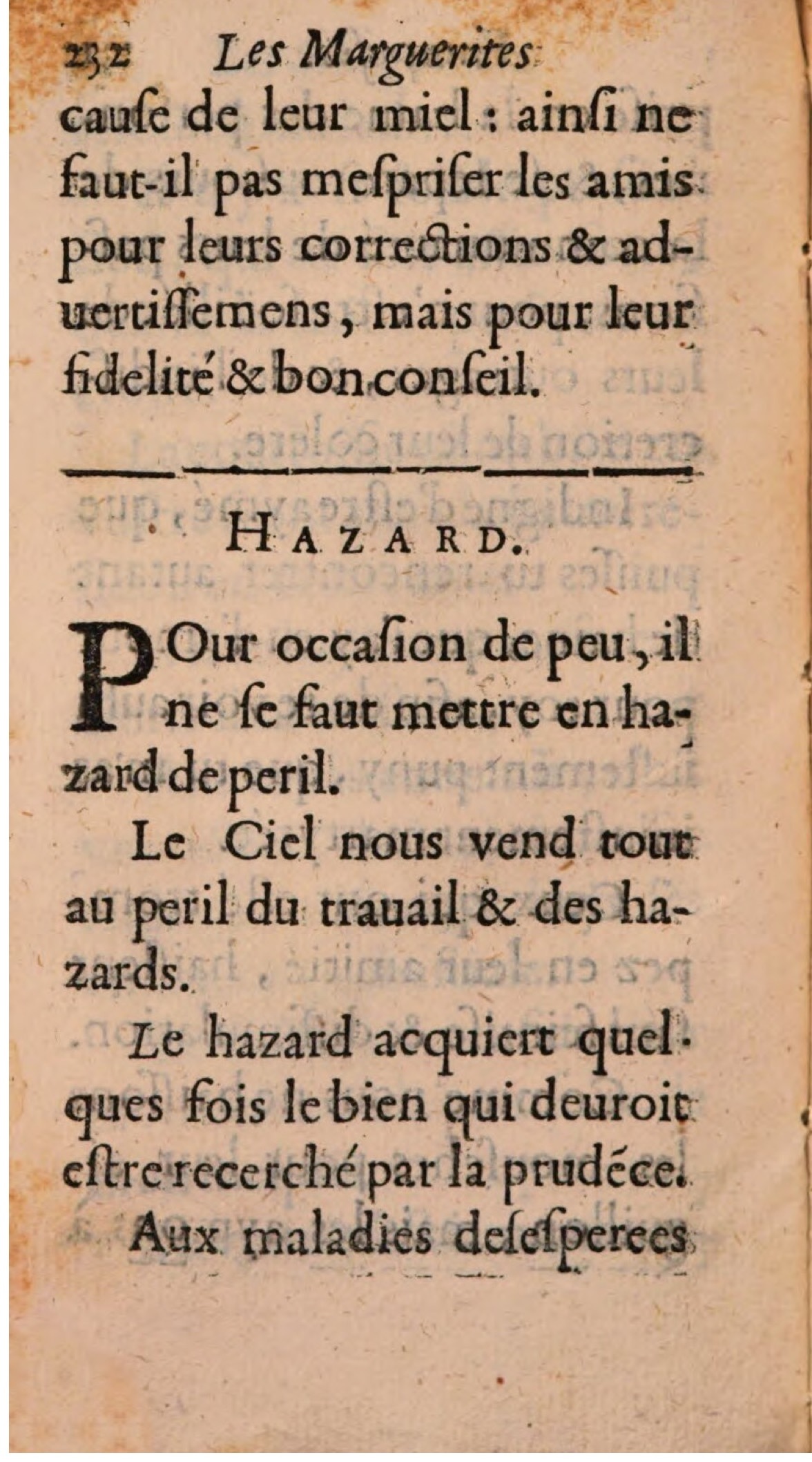 1608 - Théodore Reinsart - Les Marguerites françaises ou Trésor des Fleurs du bien-dire - BSB Munich
