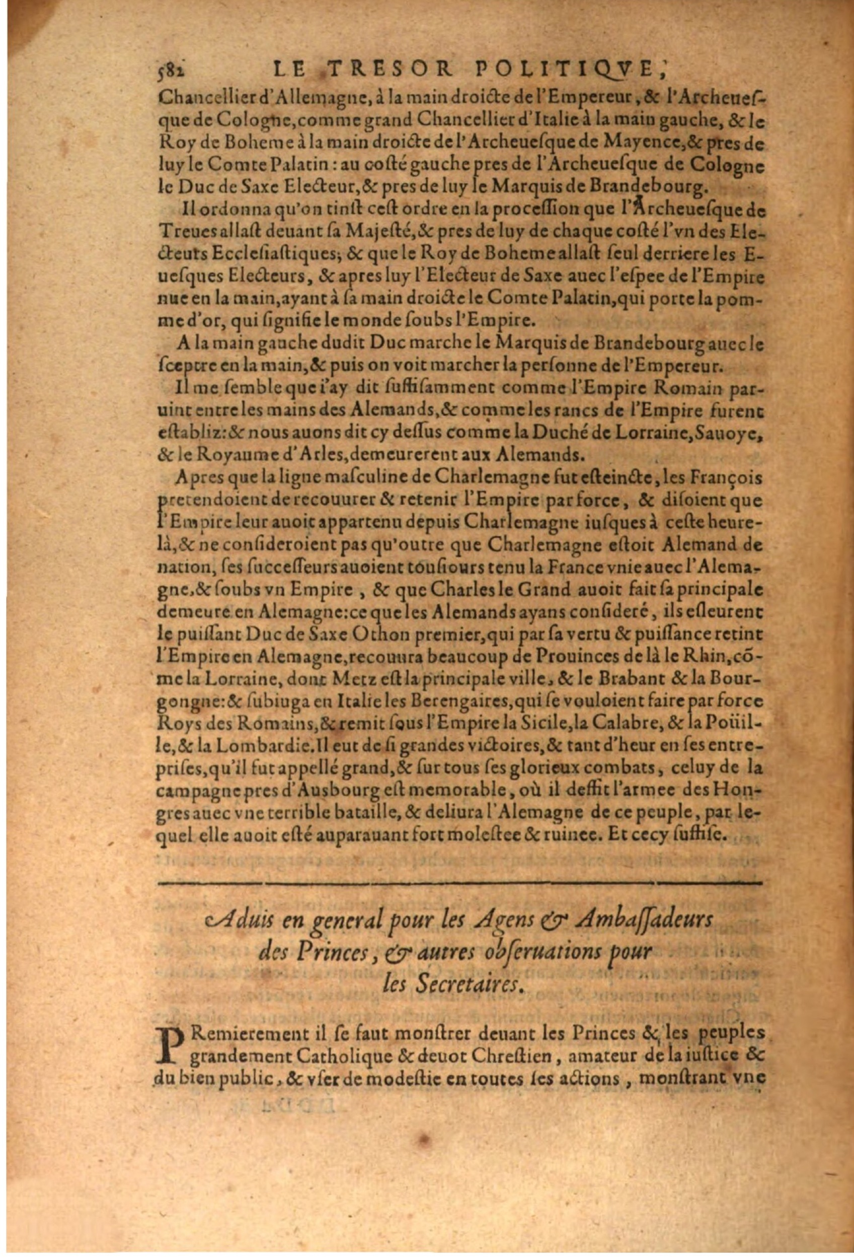 1611 - Pierre Chevalier - Trésor politique - BSB Munich