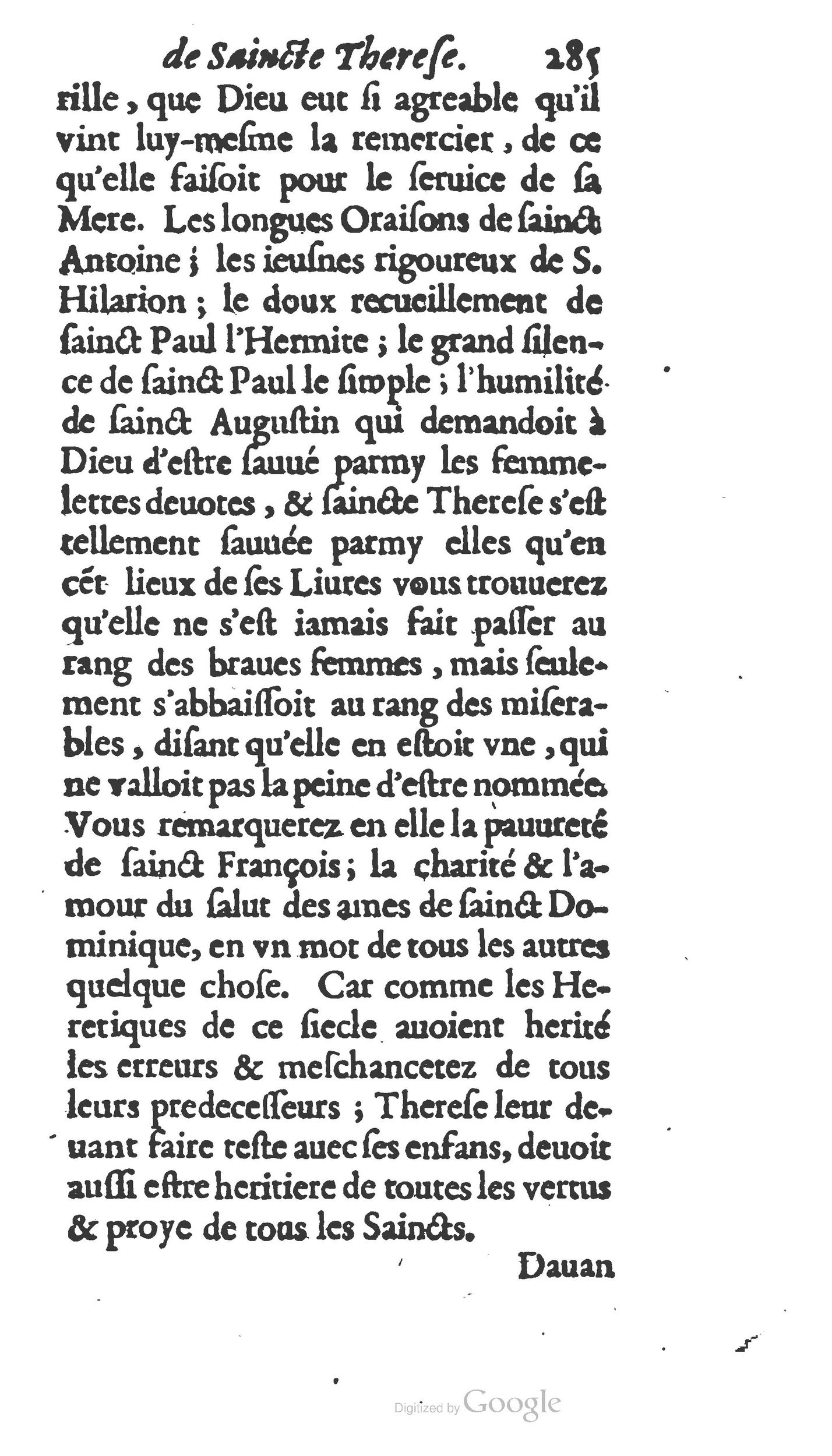 1654 - Antoine Jullieron - Trésor inestimable de Saint-Joseph - BM Lyon