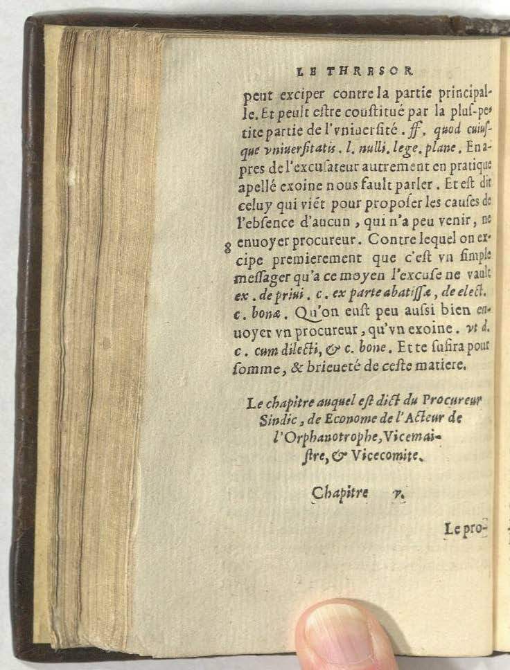 1552 - Vincent Sertenas - Trésor de pratique pour les juges - Kansas University