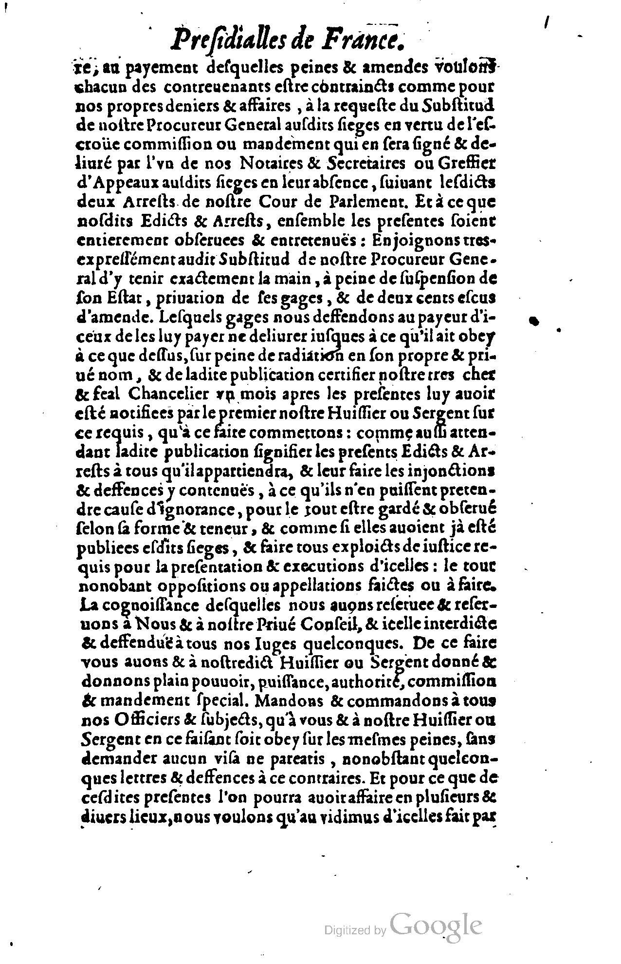 1614 - Jean Richer - Trésor du nouveau style et protocole de la chancellerie de France - BSB Munich