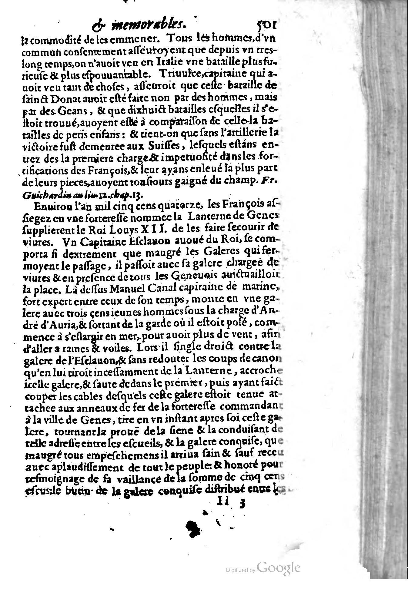 1620 - Samuel Crespin - Trésor d’histoires admirables et mémorables - BCU Lausanne