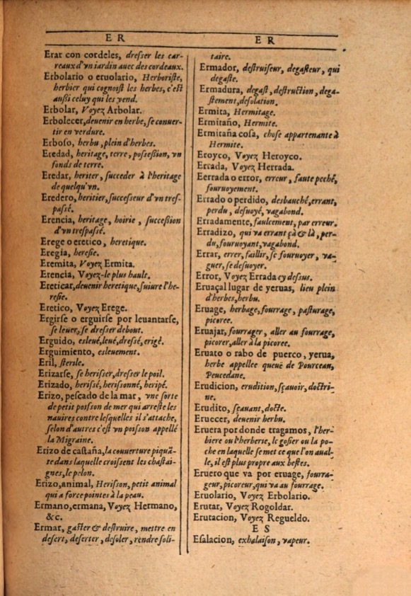 1607 - Marc Orry - Trésor des deux langues espagnole et française (Première et Seconde parties) - ÖNB Wien