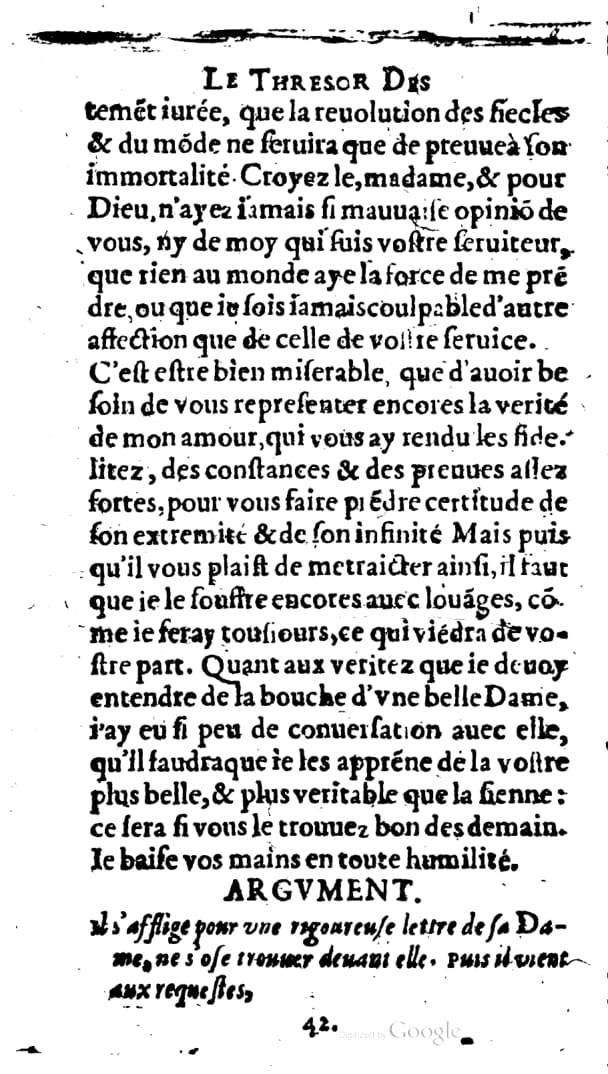 1624 - Nicolas Oudot - Trésor des lettres douces et amoureuses - BNC Florence