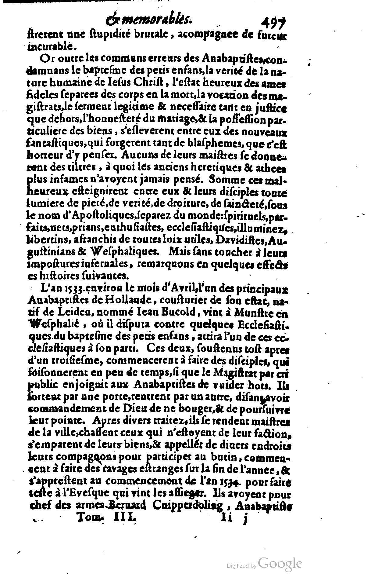 1628 - Jacques Crespin - Trésor d’histoires admirables et mémorables - BSB Munich