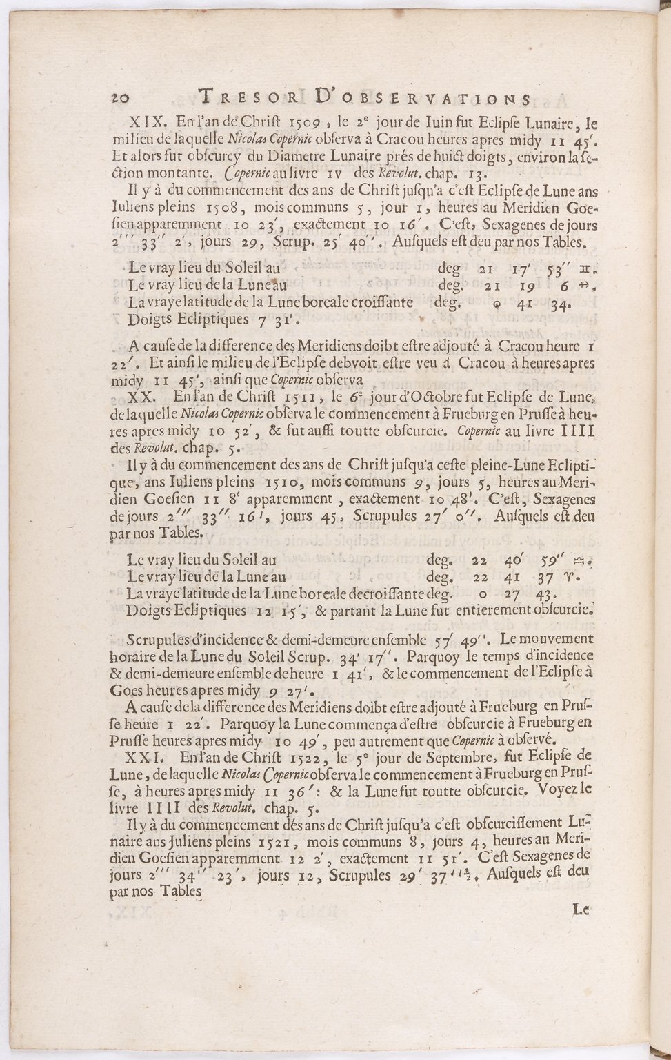 1634 - Zacharie Roman - Les Tables perpétuelles - BnF Arsenal