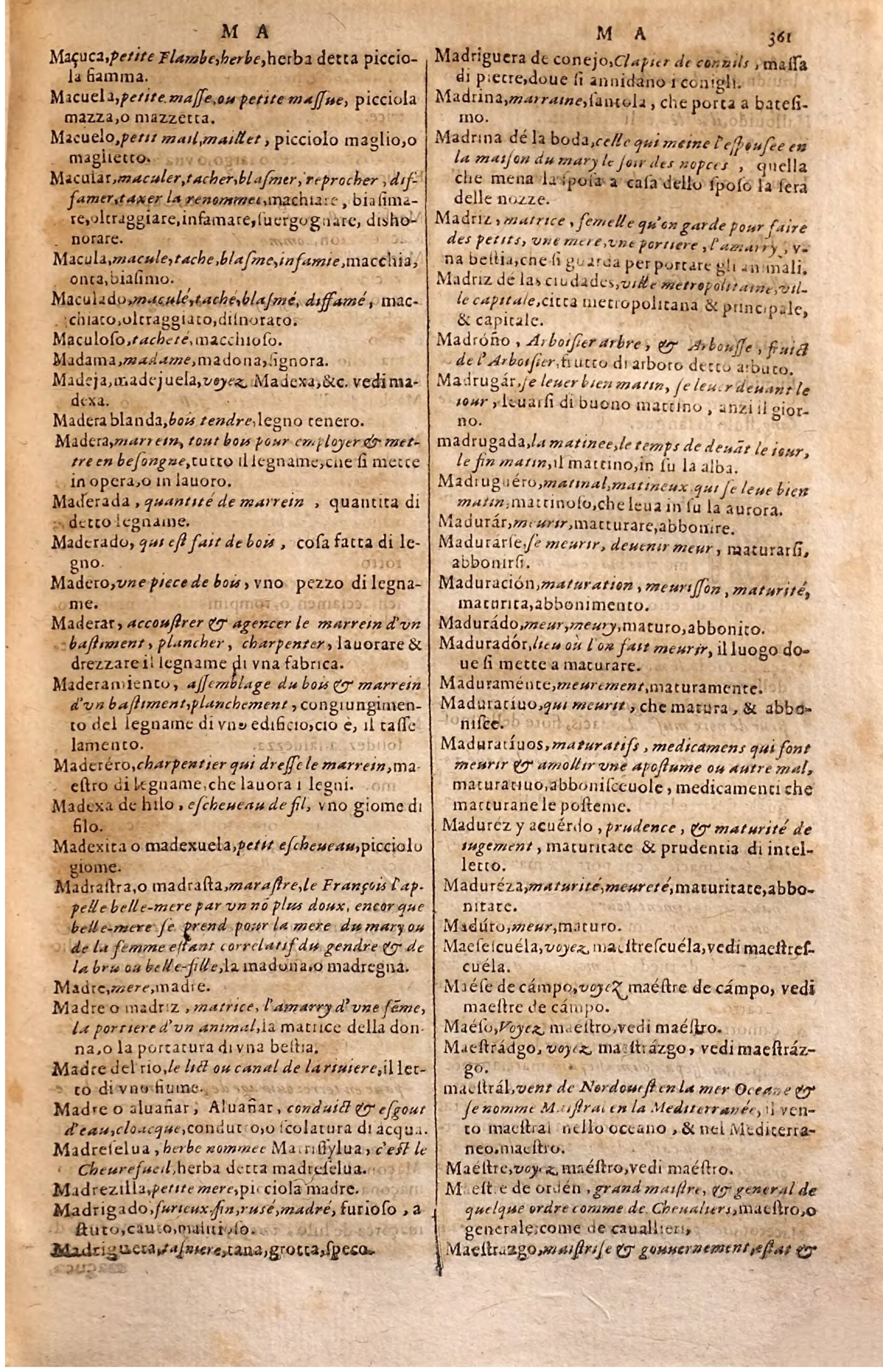 1627 - Jacques Crespin - Trésor des trois langues - Regensburg