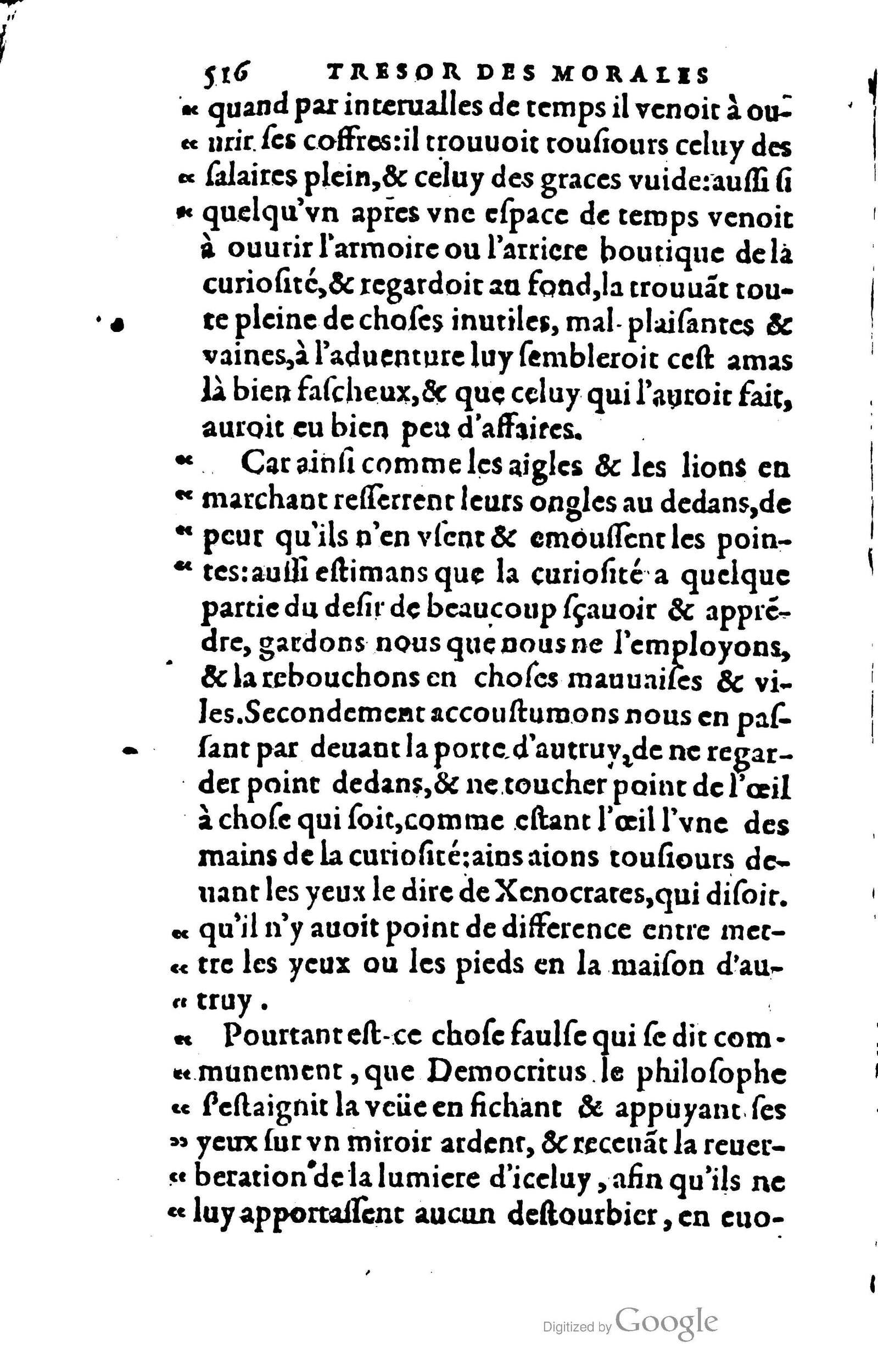 1578 - Jean Poupy - Trésor des morales de Plutarque - BSB Munich 1578 - Jean Poupy - Trésor des morales de Plutarque - BSB Munich