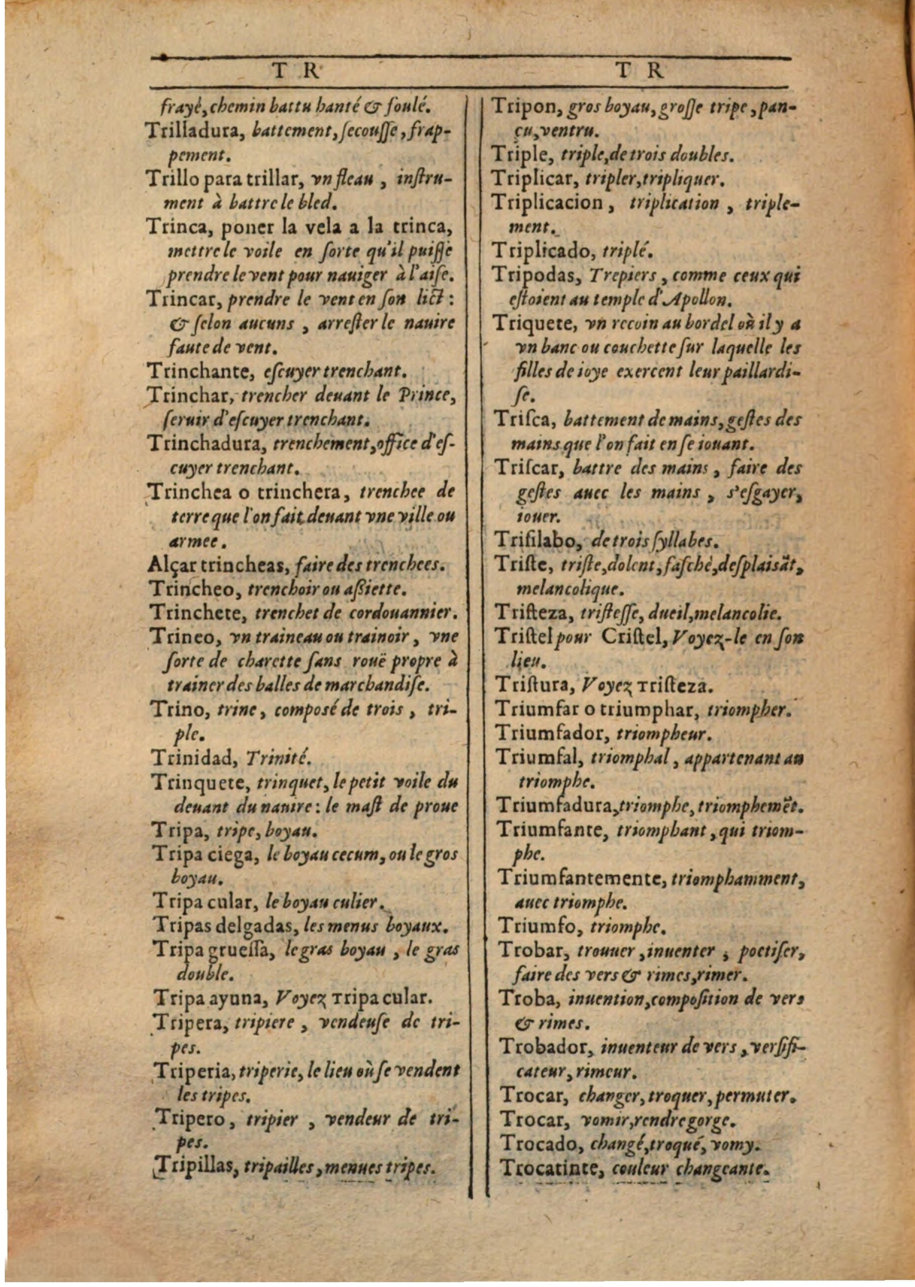 1607 - Marc Orry - Trésor des deux langues espagnole et française (Première partie) - BSB Munich 1607 - Marc Orry - Trésor des deux langues espagnole et française (Première partie) - BSB Munich