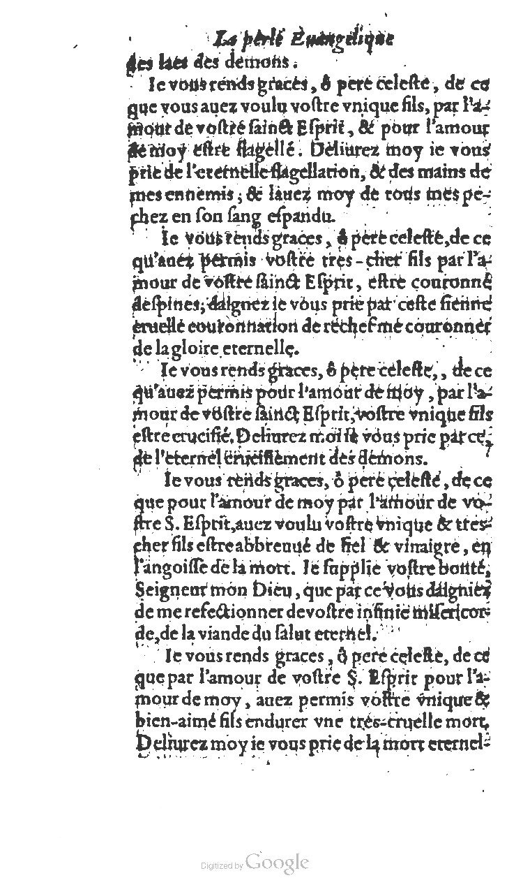 1602 - Veuve G. de la Noüe - Perle évangélique, Trésor incomparable de la sapience divine - UGent