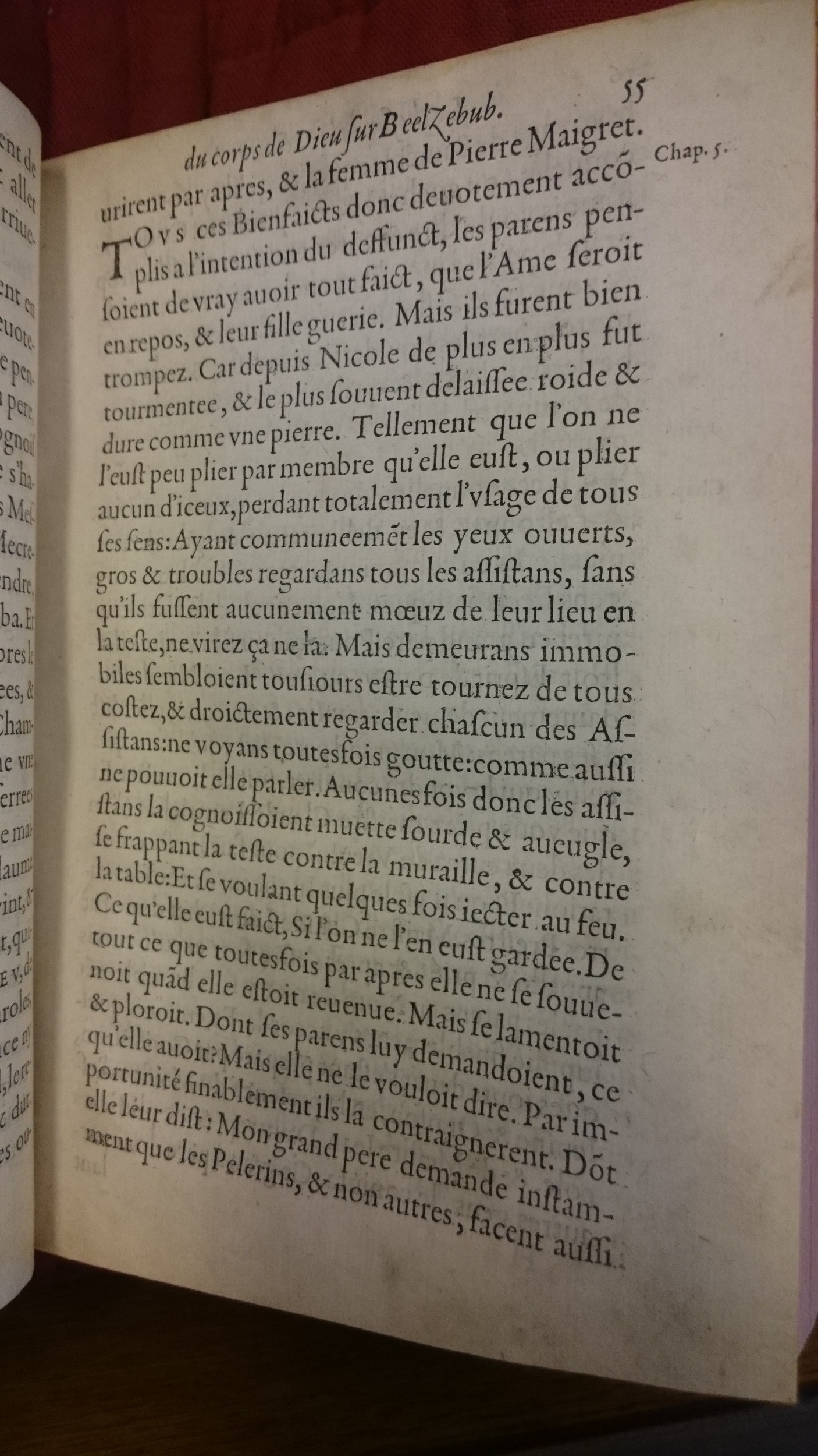 1578 - Nicolas Chesneau - Trésor et entière histoire de la triomphante victoire du corps de Dieu sur l’esprit malin - BM Lyon