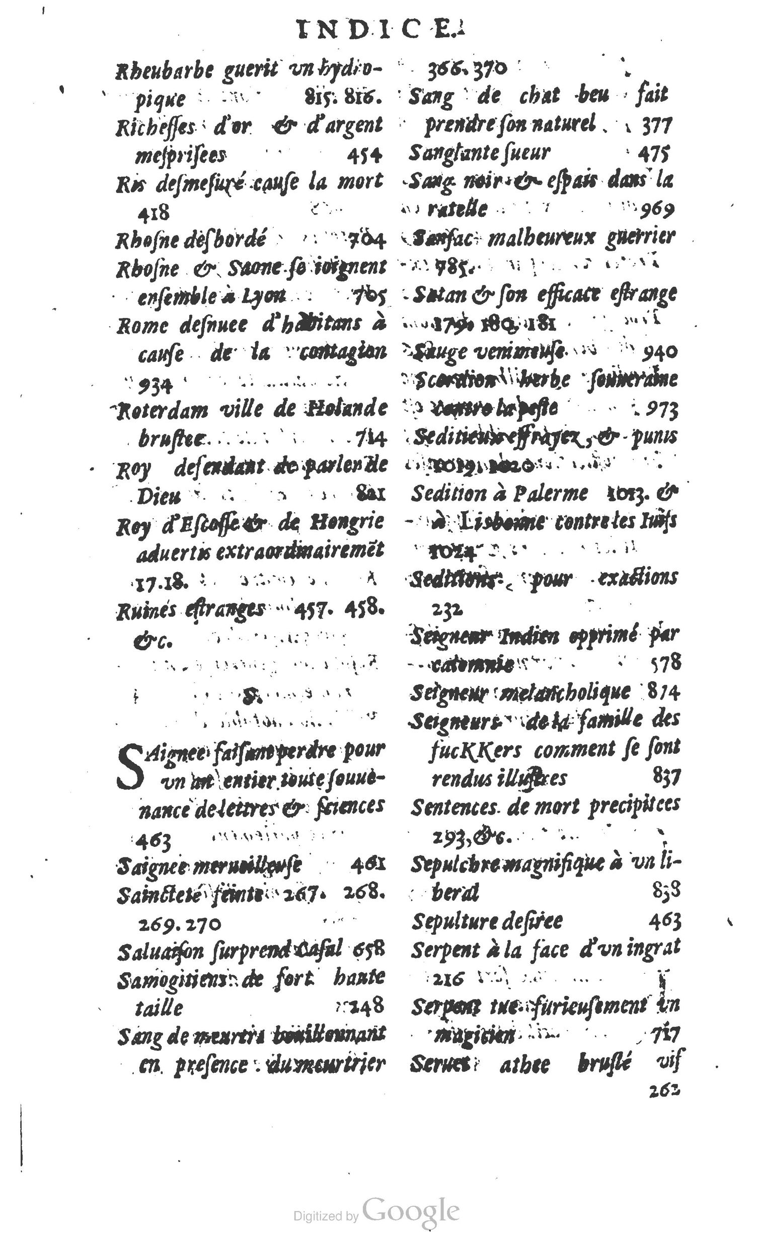 1610 - Paul Marceau - Trésor d’histoires admirables et mémorables - Princeton