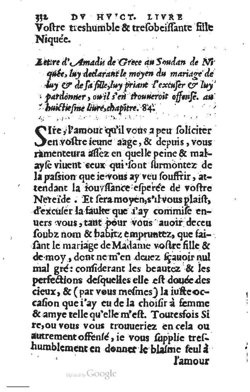 1567 - Jean Pygot - Trésor des Amadis - BM Lyon 1567 - Jean Pygot - Trésor des Amadis - BM Lyon