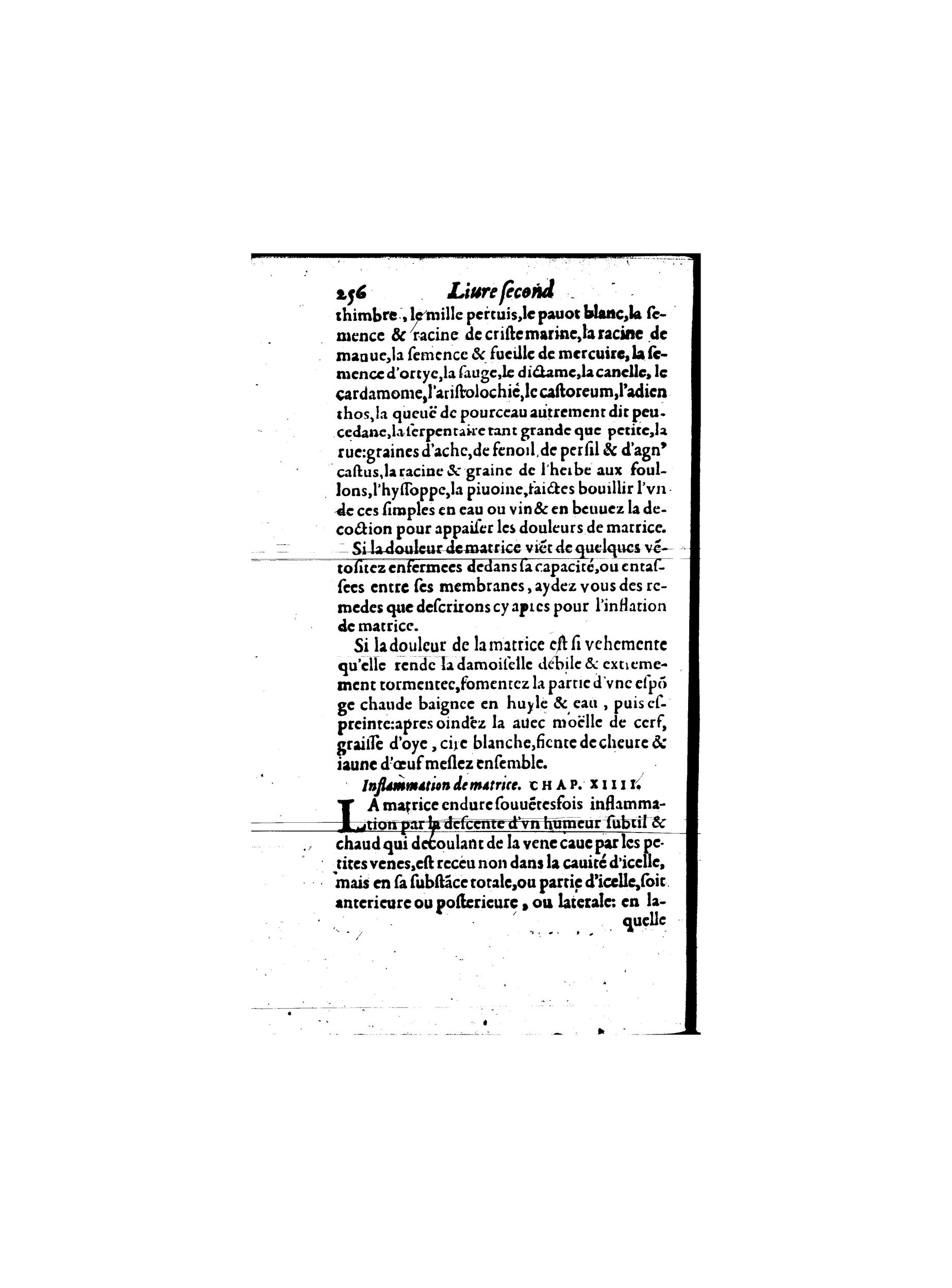 1587 - Jacques du Puis - Trésor des remèdes secrets pour les maladies des femmes - BnF