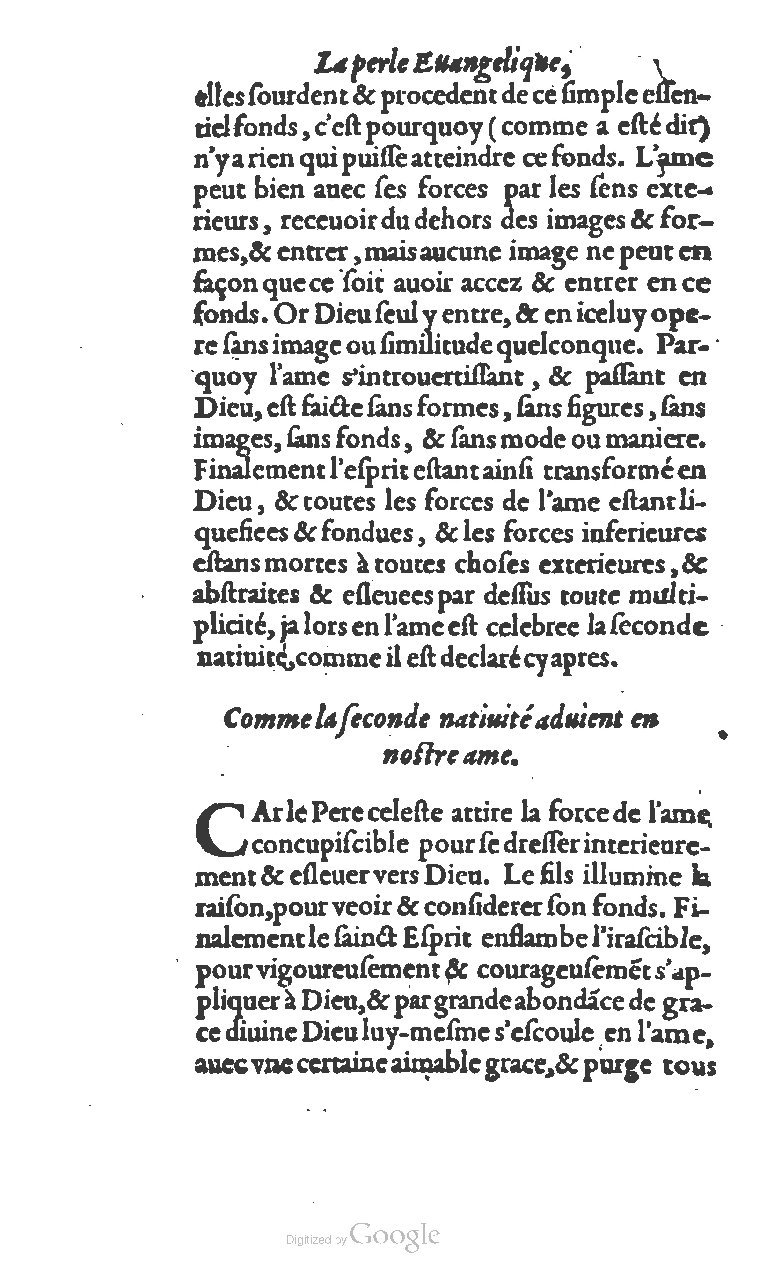 1602 - Veuve G. de la Noüe - Perle évangélique, Trésor incomparable de la sapience divine - UGent