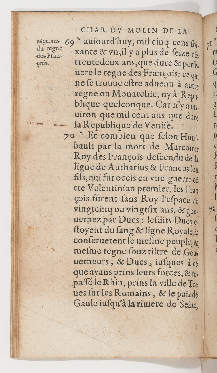 1583 - Galiot Corrozet - Trésor des histoires de France - BnF