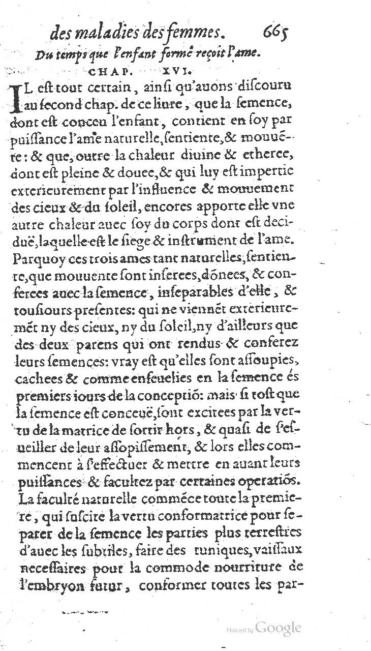 1585 - Jacques du Puis - Trésor des remèdes secrets pour les maladies des femmes - BnF
