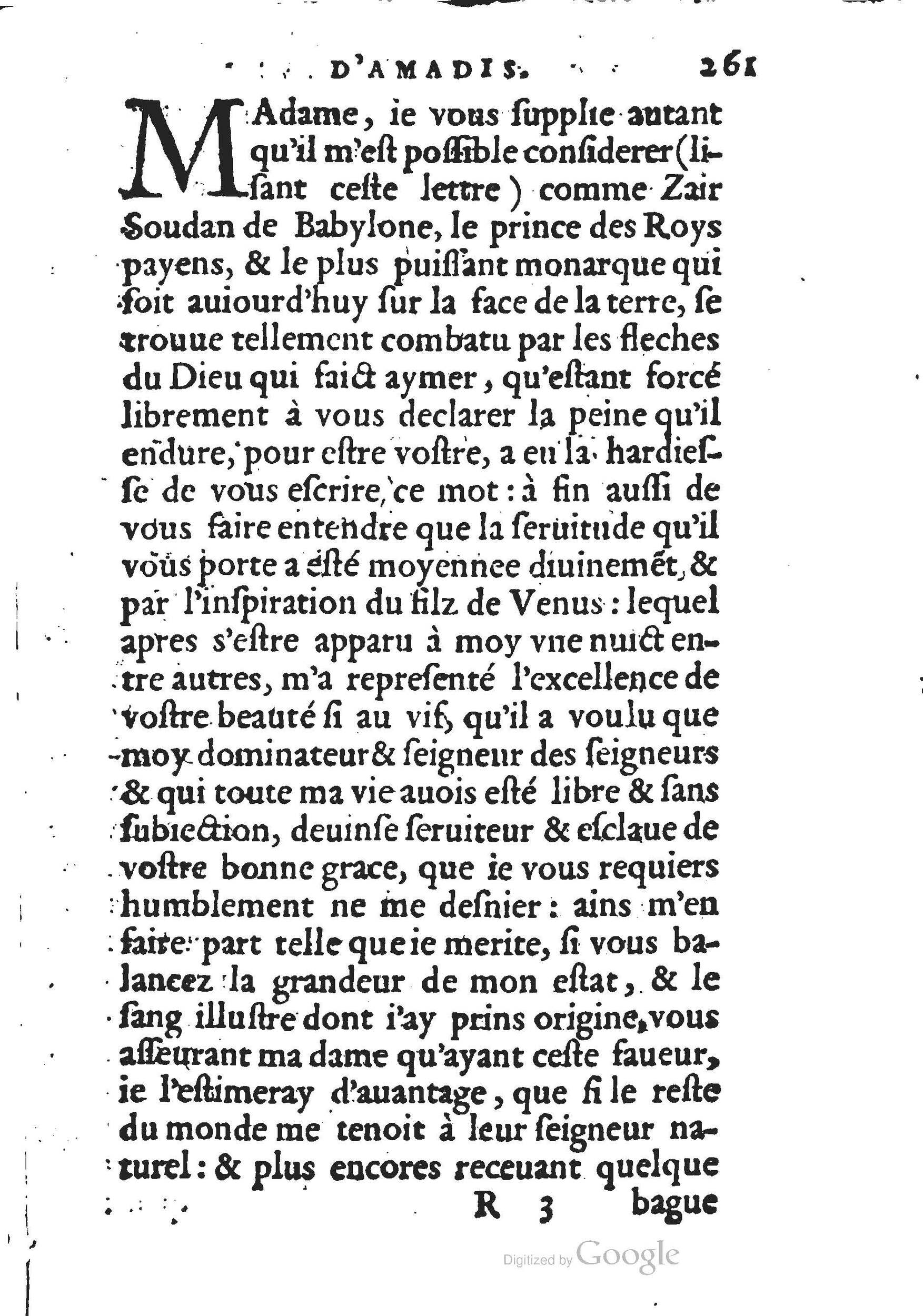 1560 - Jean d’Ogerolles et Gabriel Cotier Lyon - Trésor des Amadis - BSB Munich