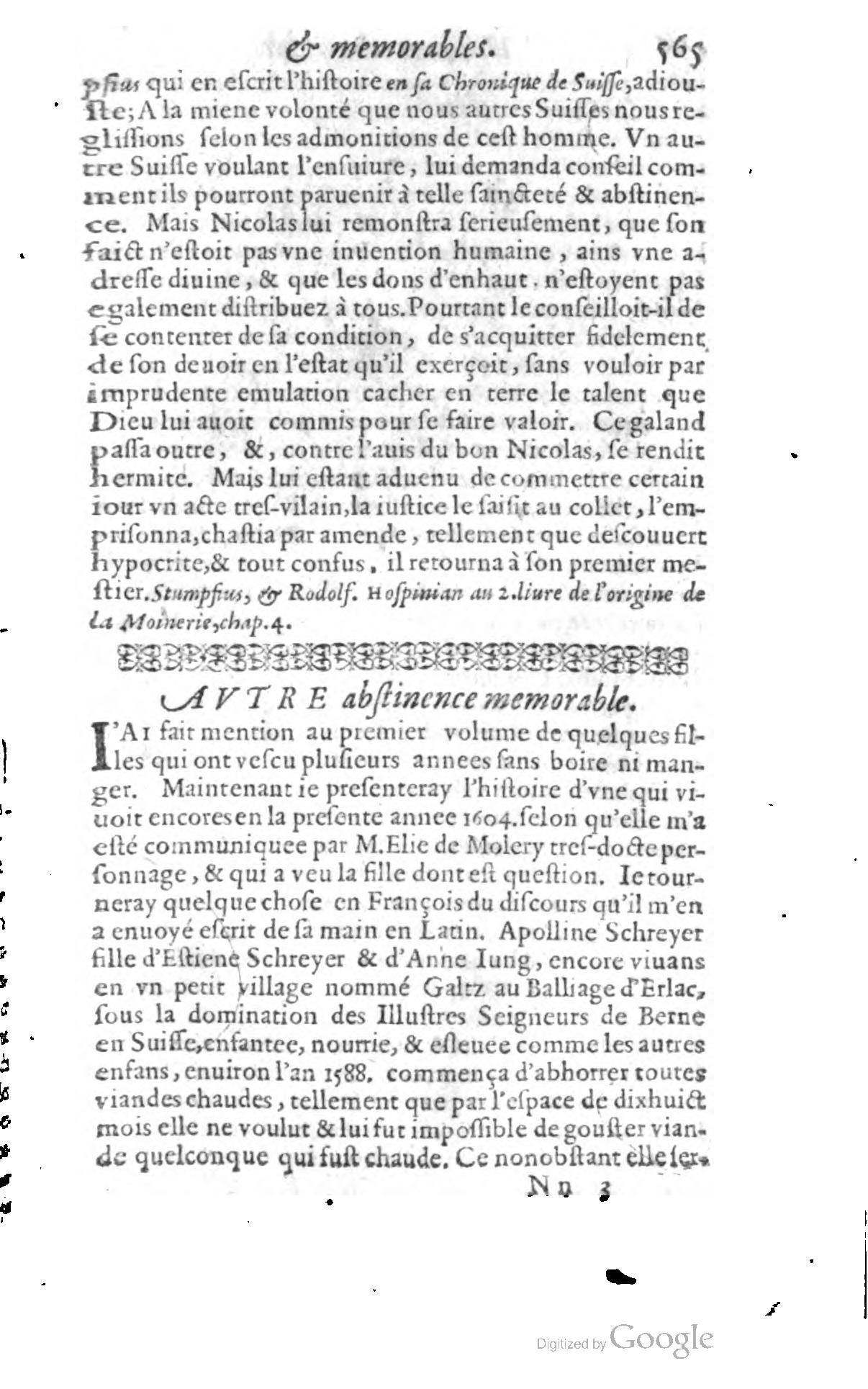 1620 - Samuel Crespin - Trésor d’histoires admirables et mémorables - BCU Lausanne 1620 - Samuel Crespin - Trésor d’histoires admirables et mémorables - BCU Lausanne