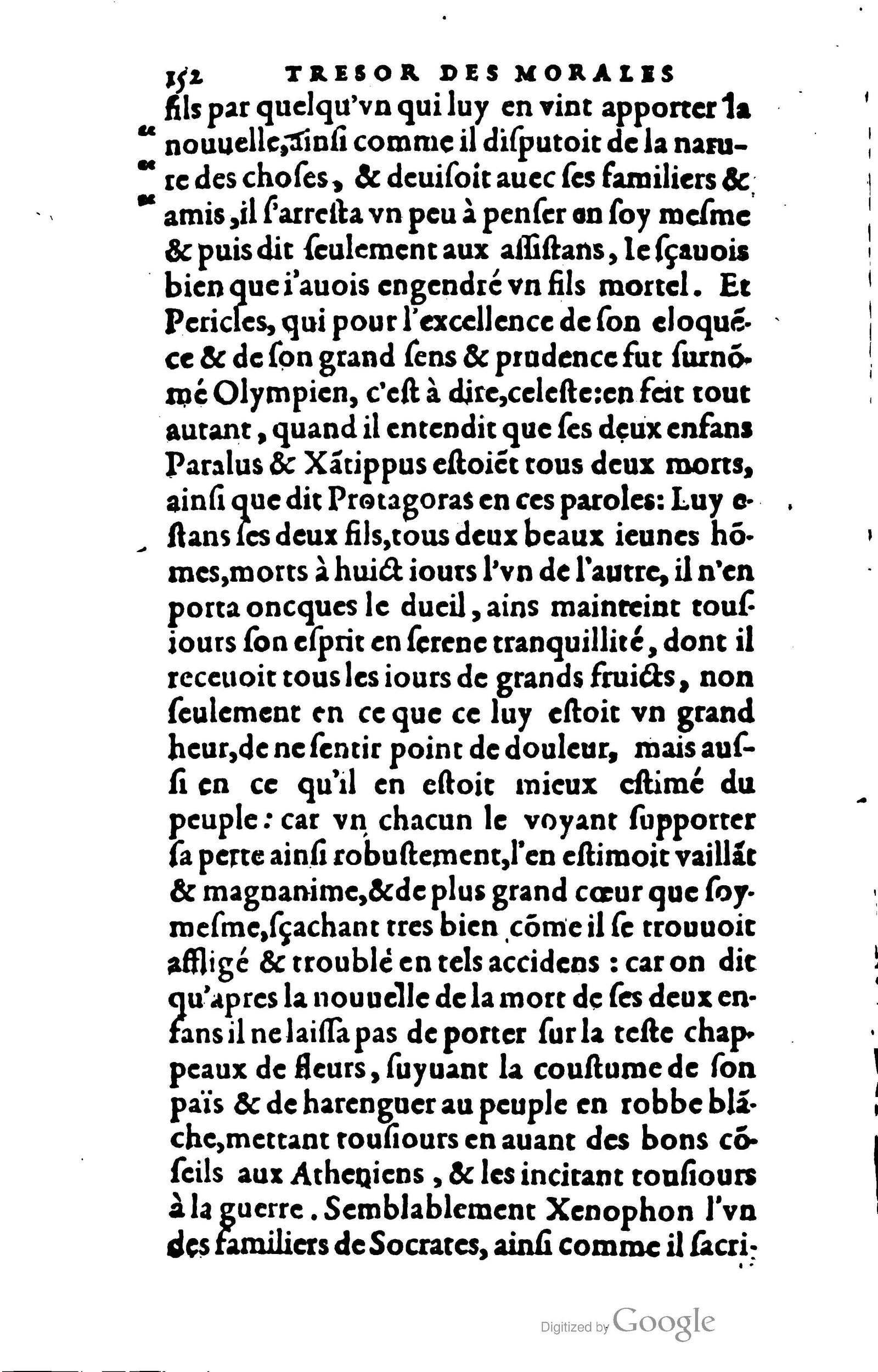 1578 - Jean Poupy - Trésor des morales de Plutarque - BSB Munich
