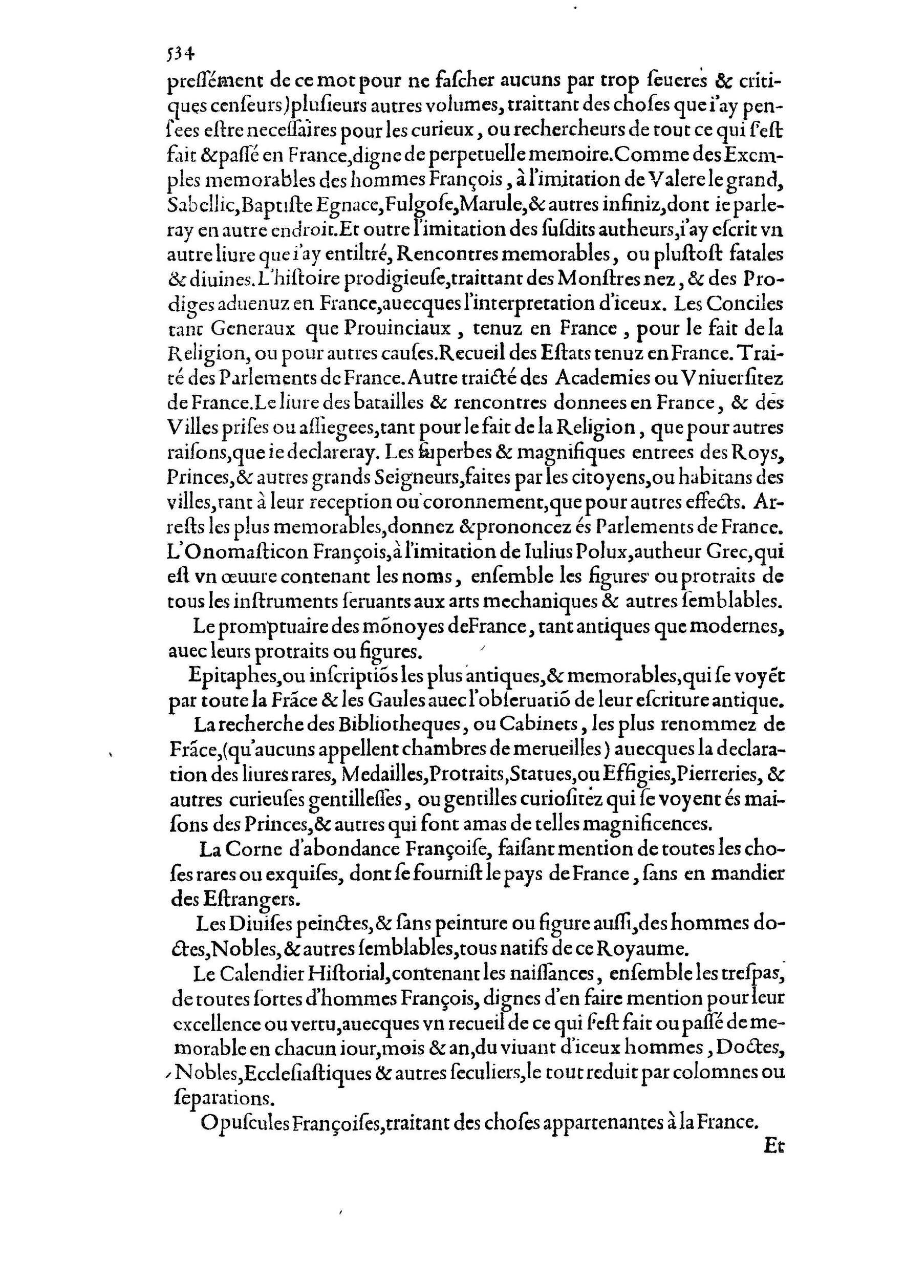 1584 - Abel L&#039;Angelier - Bibliothèques françaises - BnF