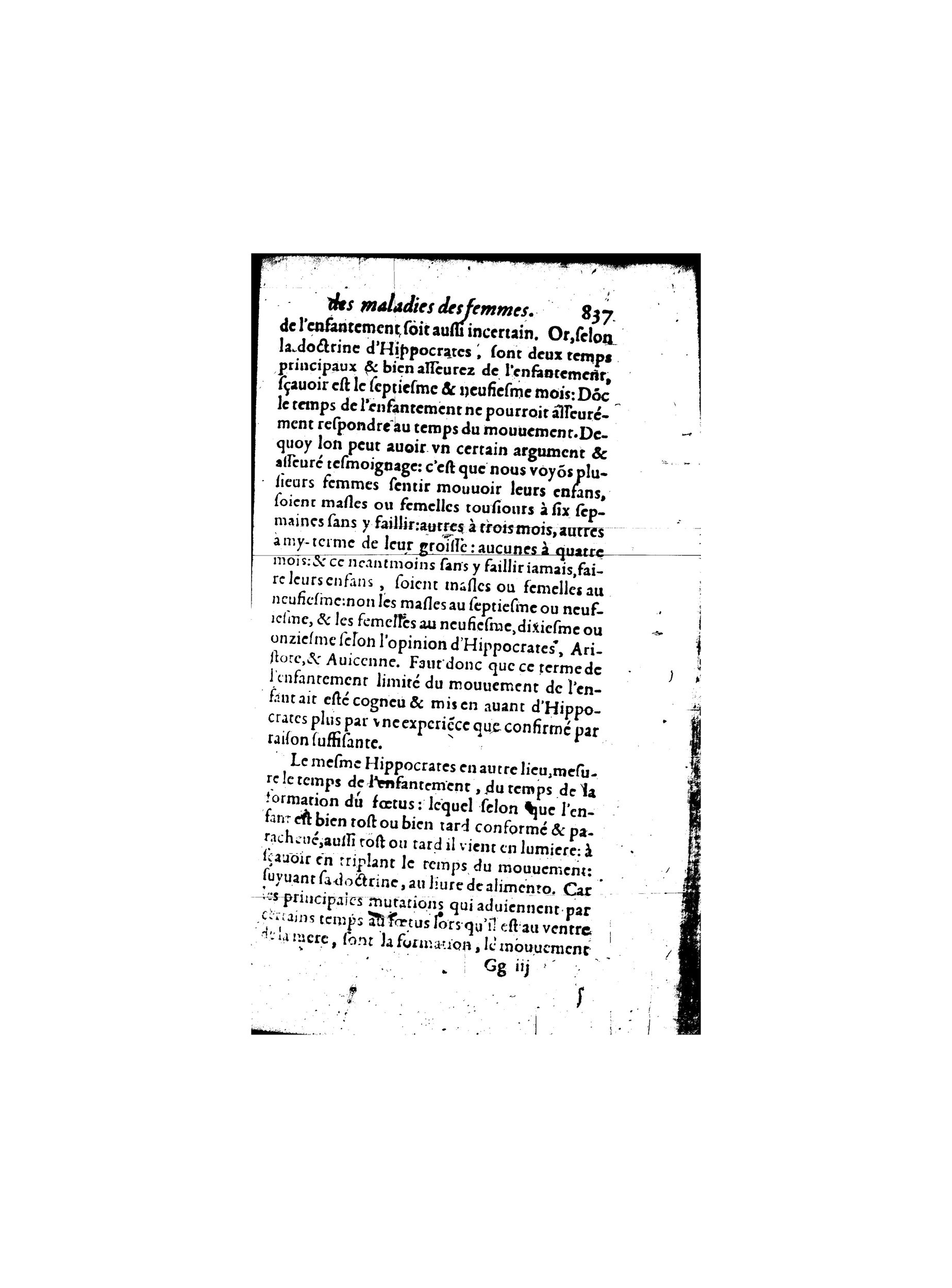 1587 - Jacques du Puis - Trésor des remèdes secrets pour les maladies des femmes - BnF