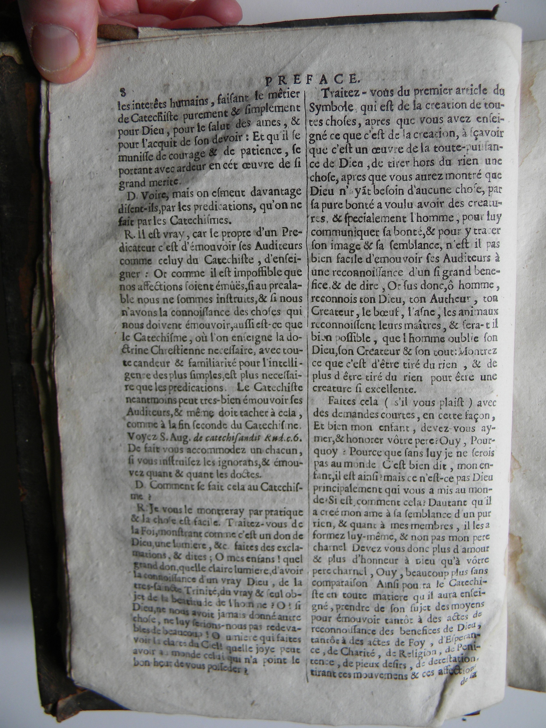 1595 - Guillaume Machuel - Trésor de la doctrine chrétienne - Verneuil-sur-Avre